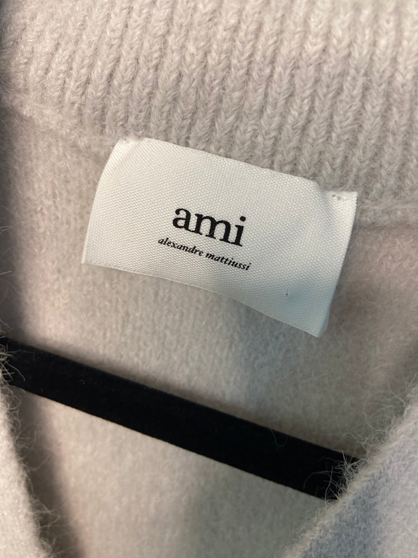 Ami Paris de Coeur Alpaca Blend Knit Cardigan size XS