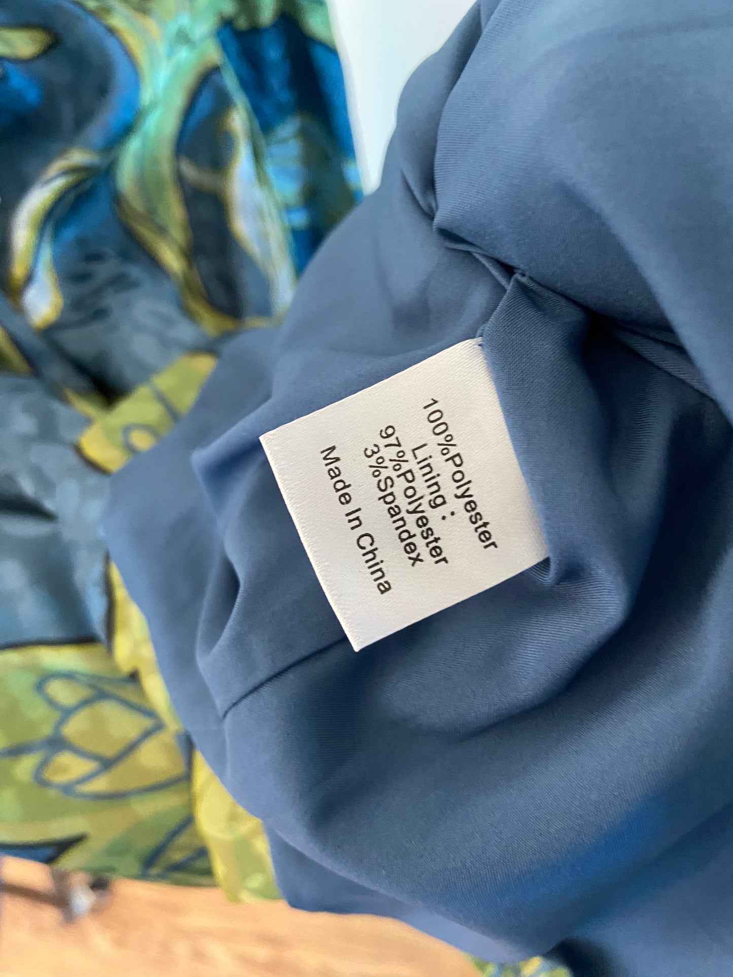 Tuckernuck Deco Floral Satin Faven Dress size S