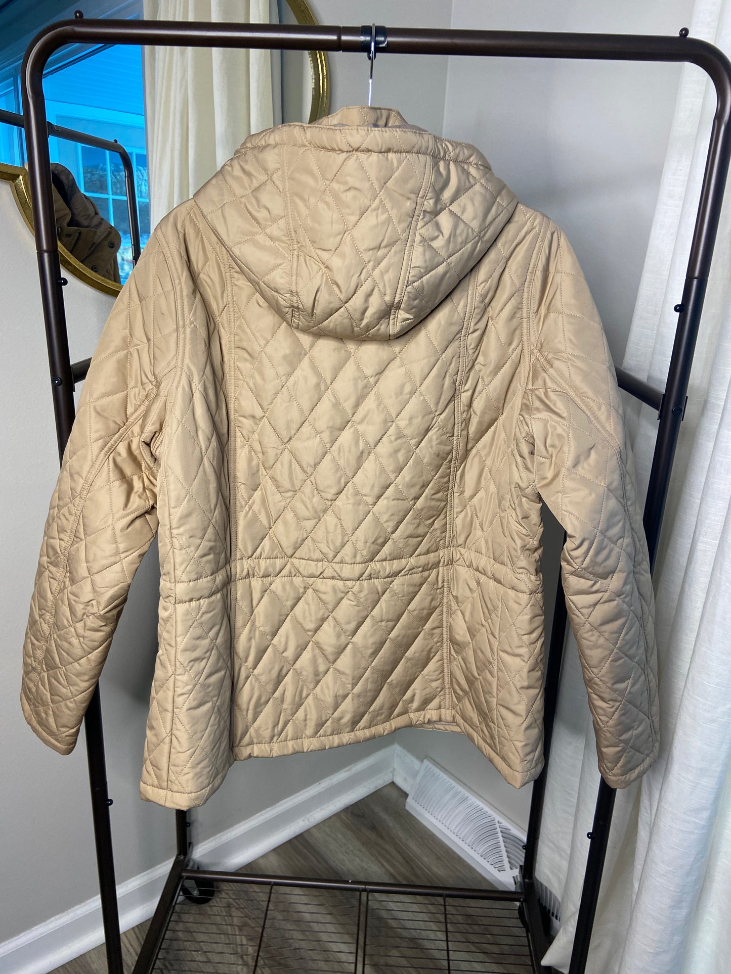 Barbour Millfire Quilted Jacket size 14