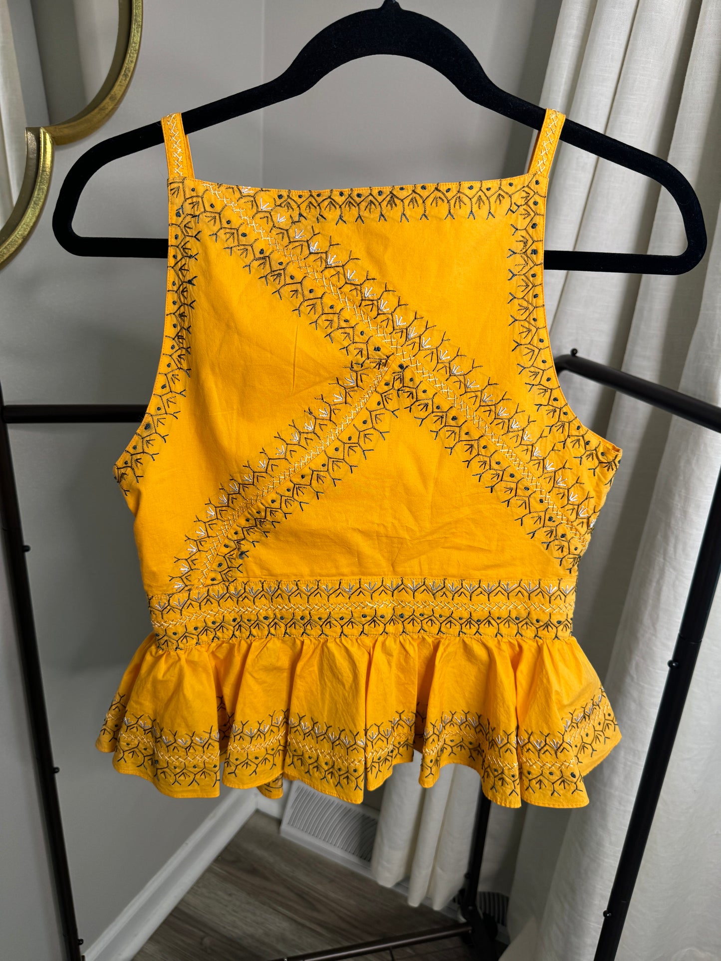 Ulla Johnson Pilar Cotton Top size 4