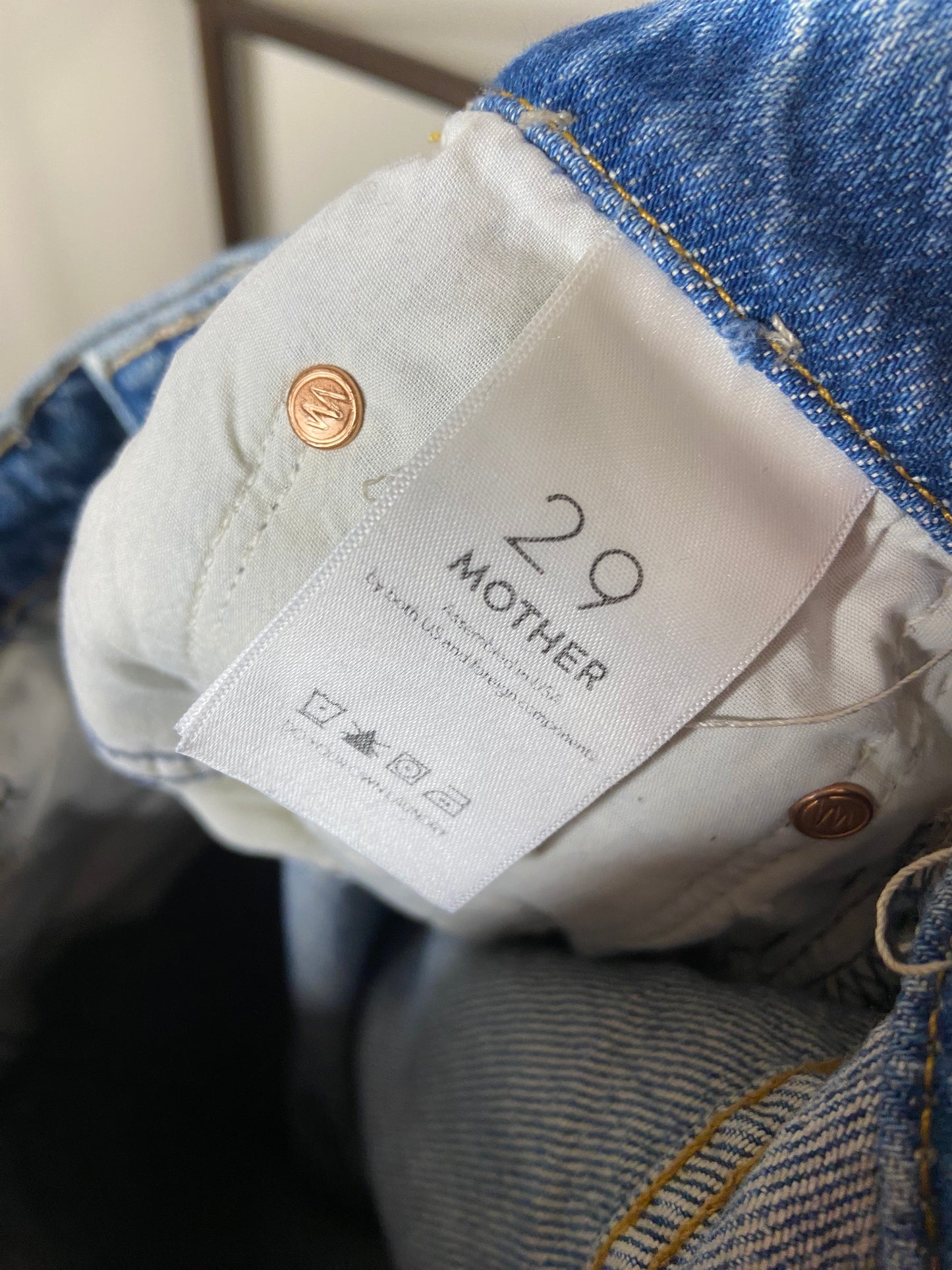Mother The Cardinal Sinner Ankle Chew Jeans size 29