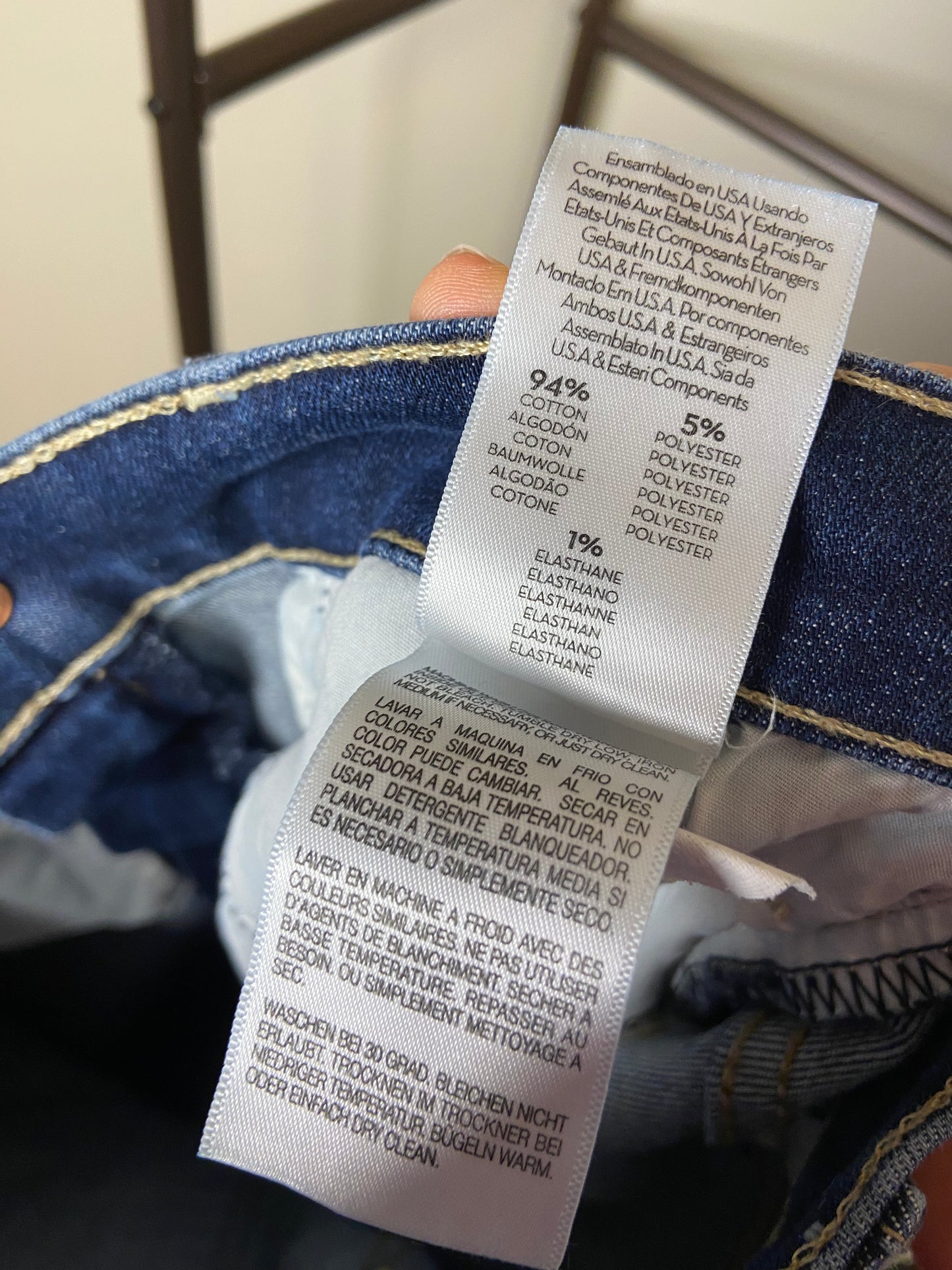 Mother The Hustler Ankle Fray Jeans size 27