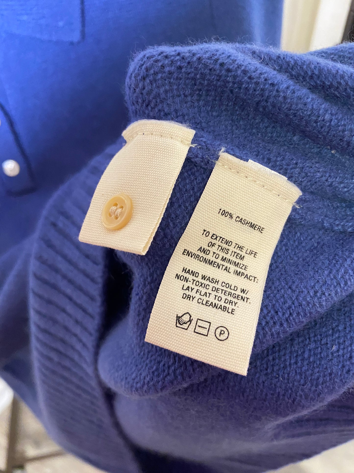 Alex Mill Alice Polo Cashmere Sweater size S