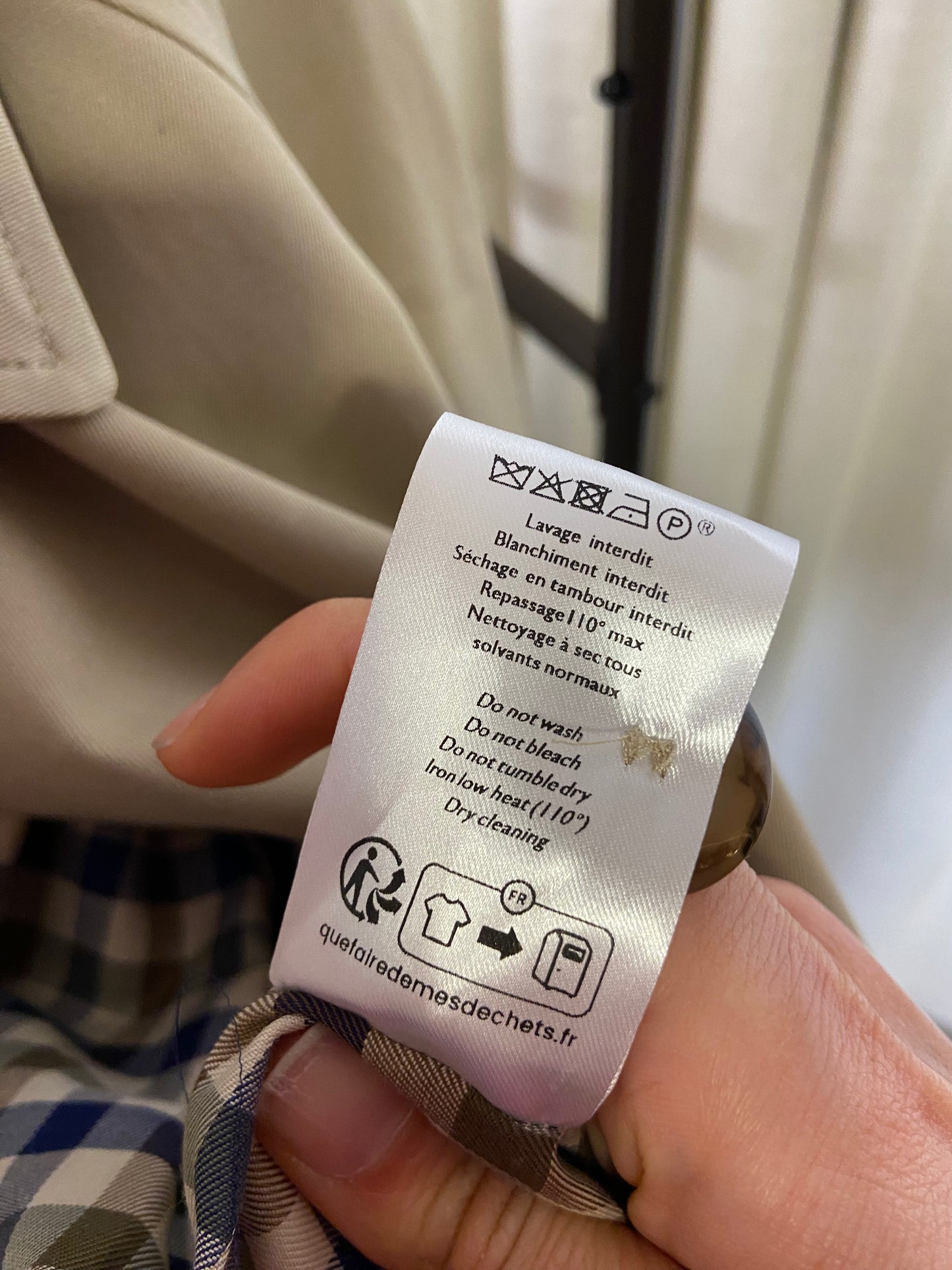Sezane Clyde Trench Coat size 40 (us 8)