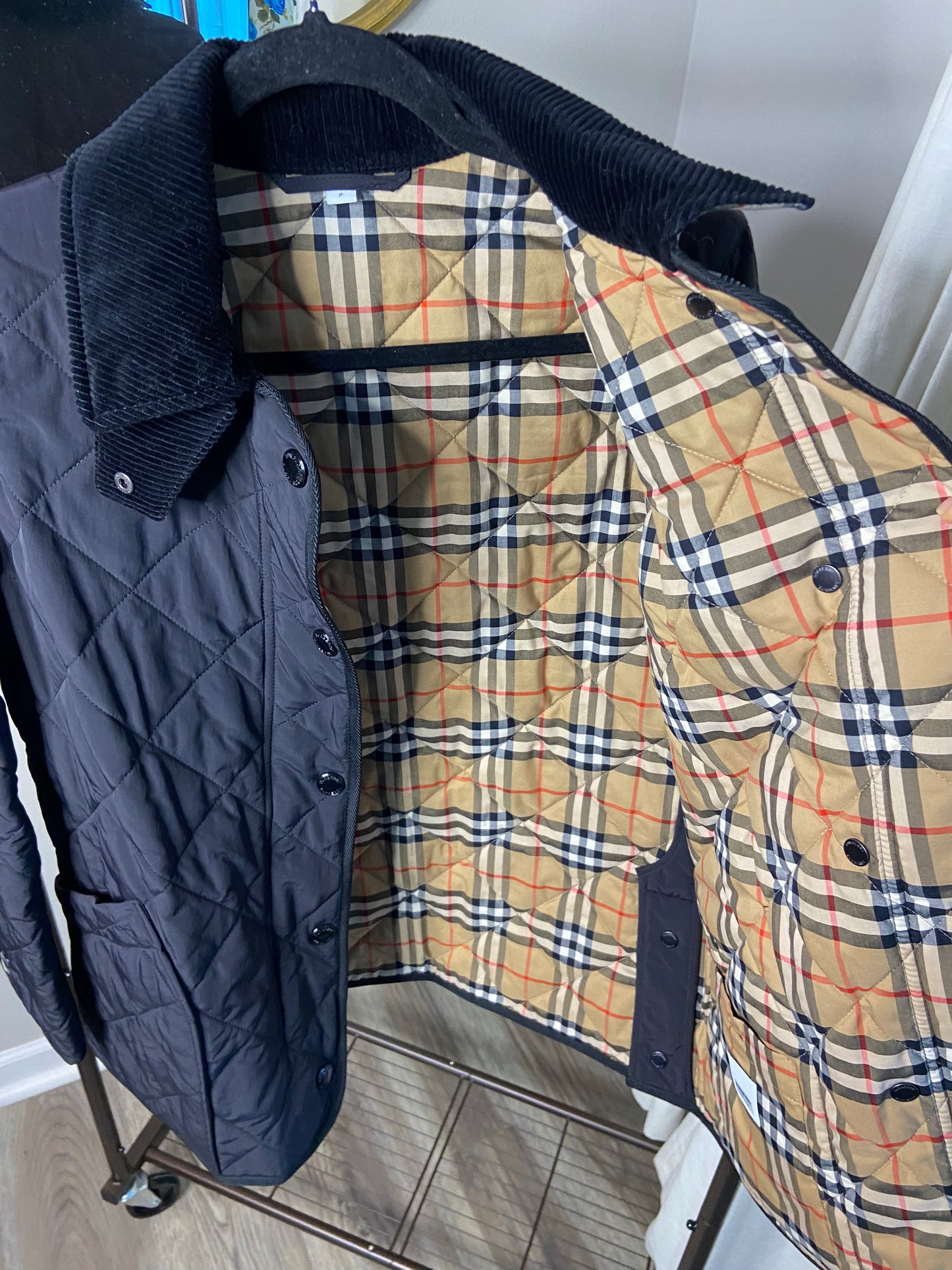 Burberry Barn Thermoregulated Quilted Jacket size S