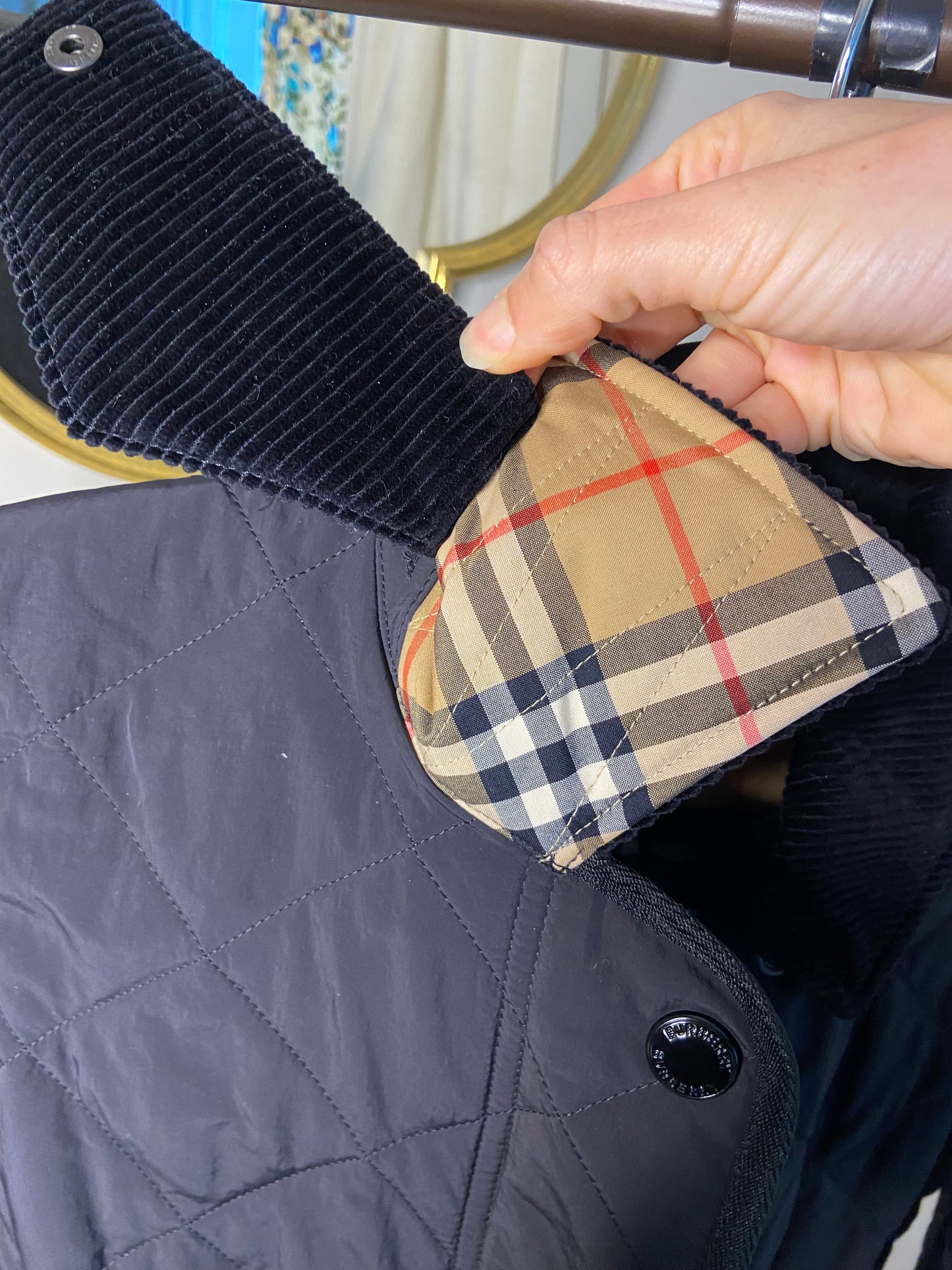 Burberry Barn Thermoregulated Quilted Jacket size S