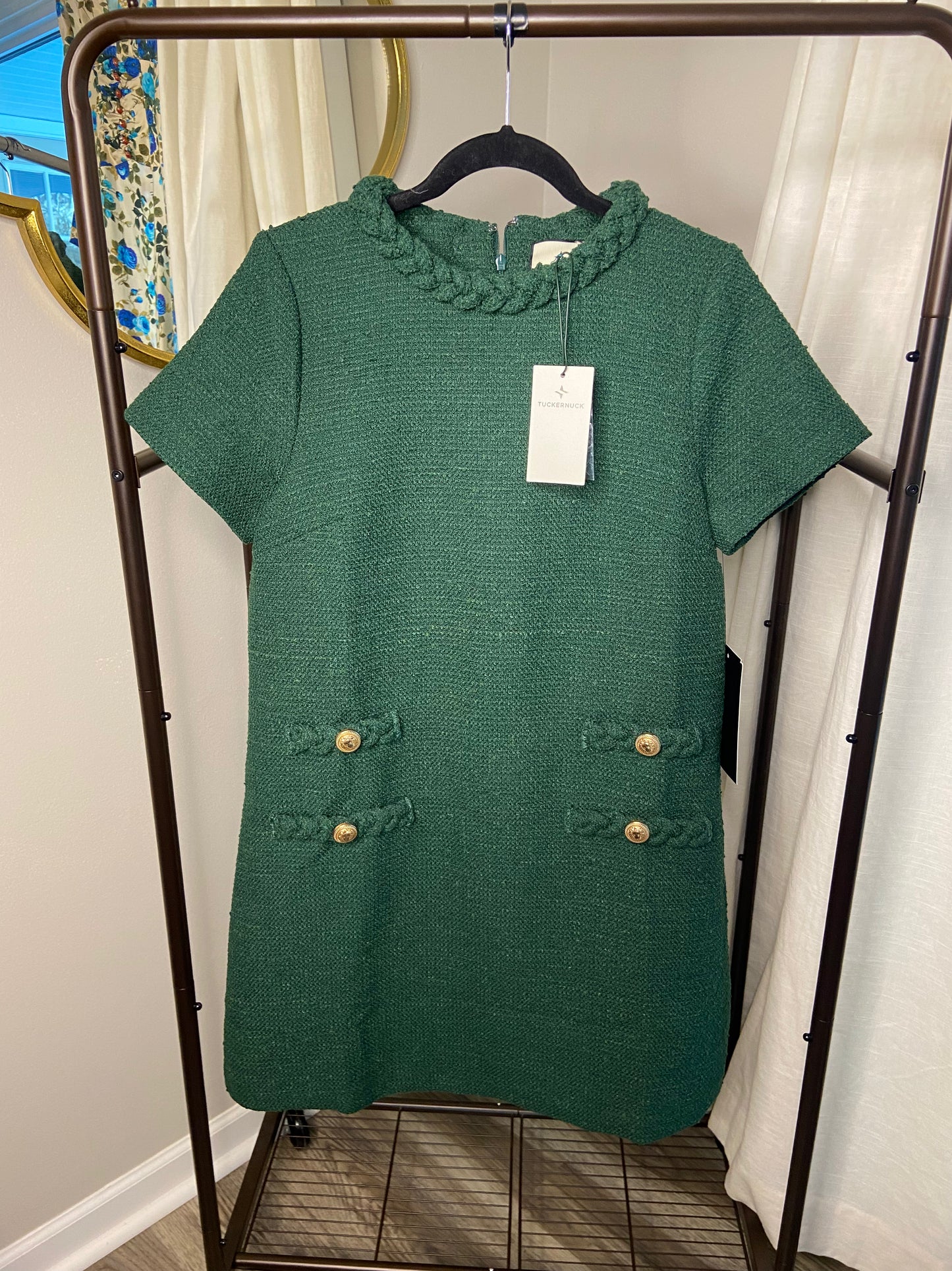 Tuckernuck Jackie Tweed Mini Dress size M
