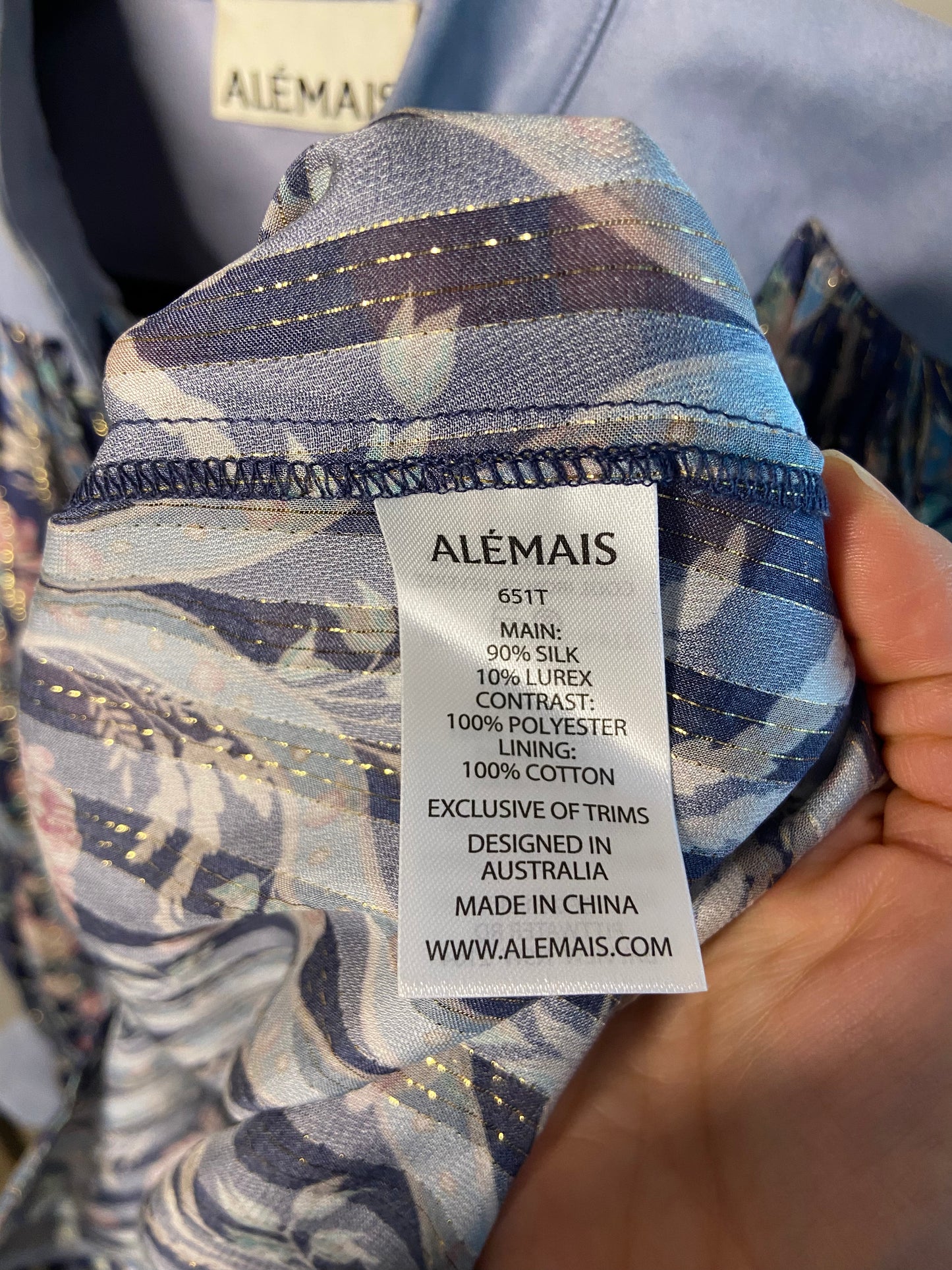 Alemais Canter Scallop Blouse size us 8