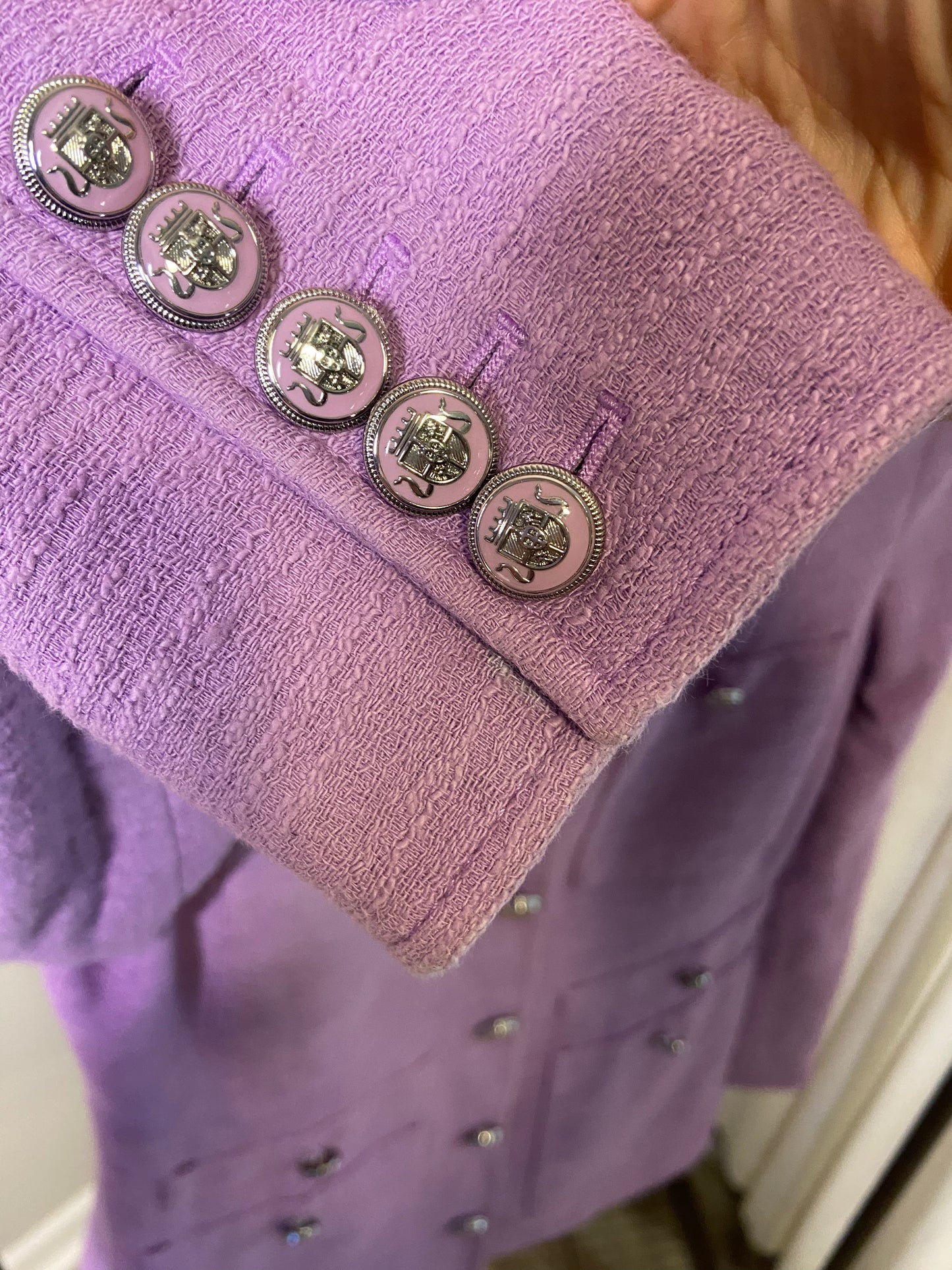 Veronica Beard Carey Lilac Dickey Jacket size 6