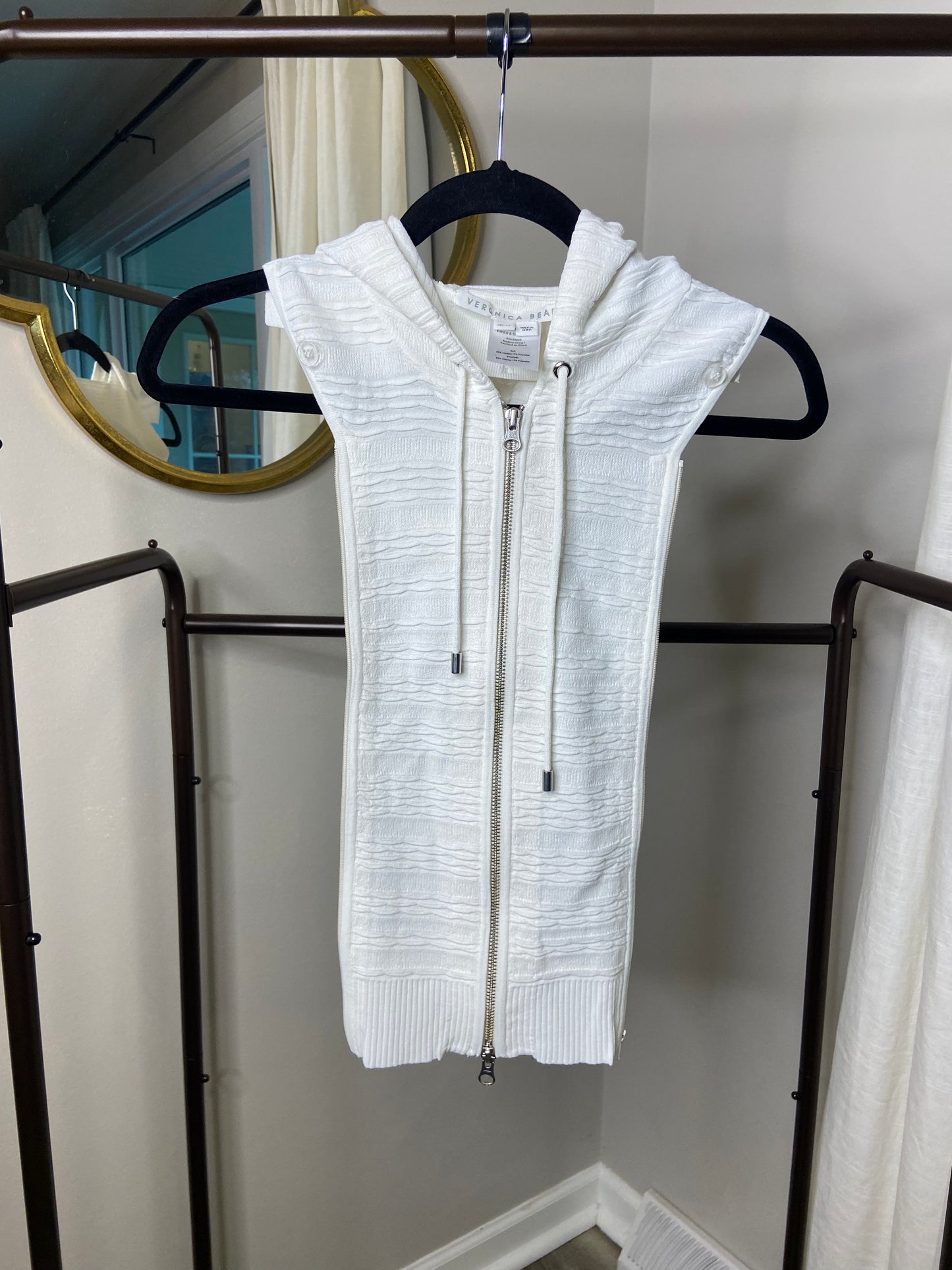 Veronica Beard Duna Hoodie Dickey size 00-14