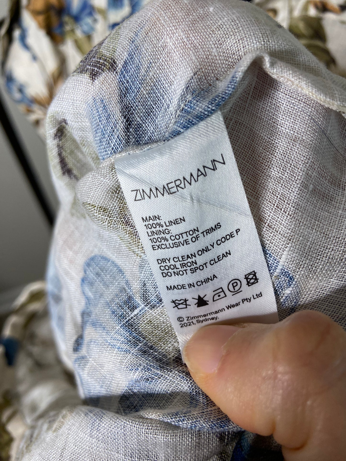 Zimmermann Aliane Roll Cuff Playsuit size US 8