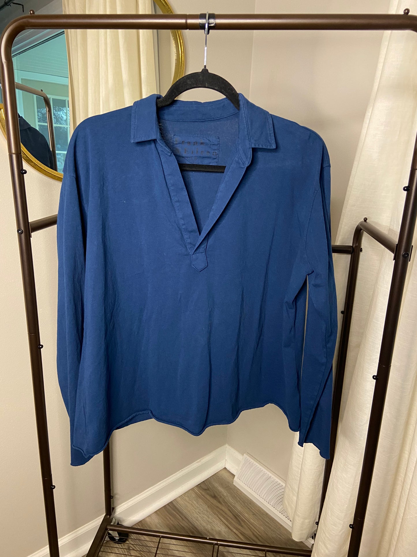 Frank and Eileen Patrick Popover Top size M