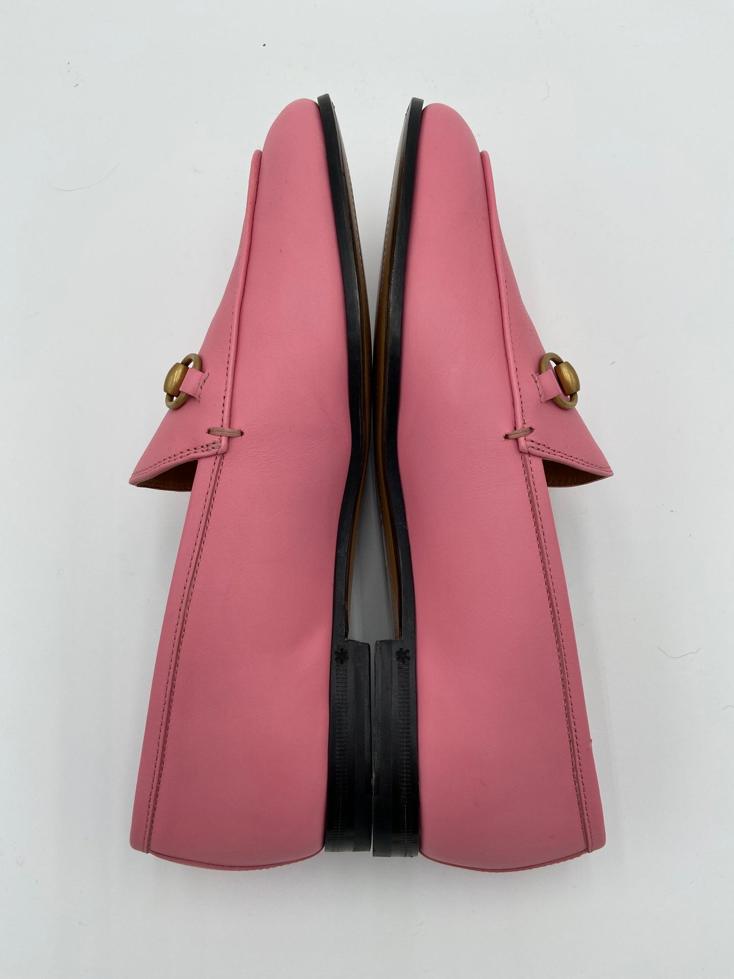 Gucci Jordaan Loafers Butterfly Pink size 37