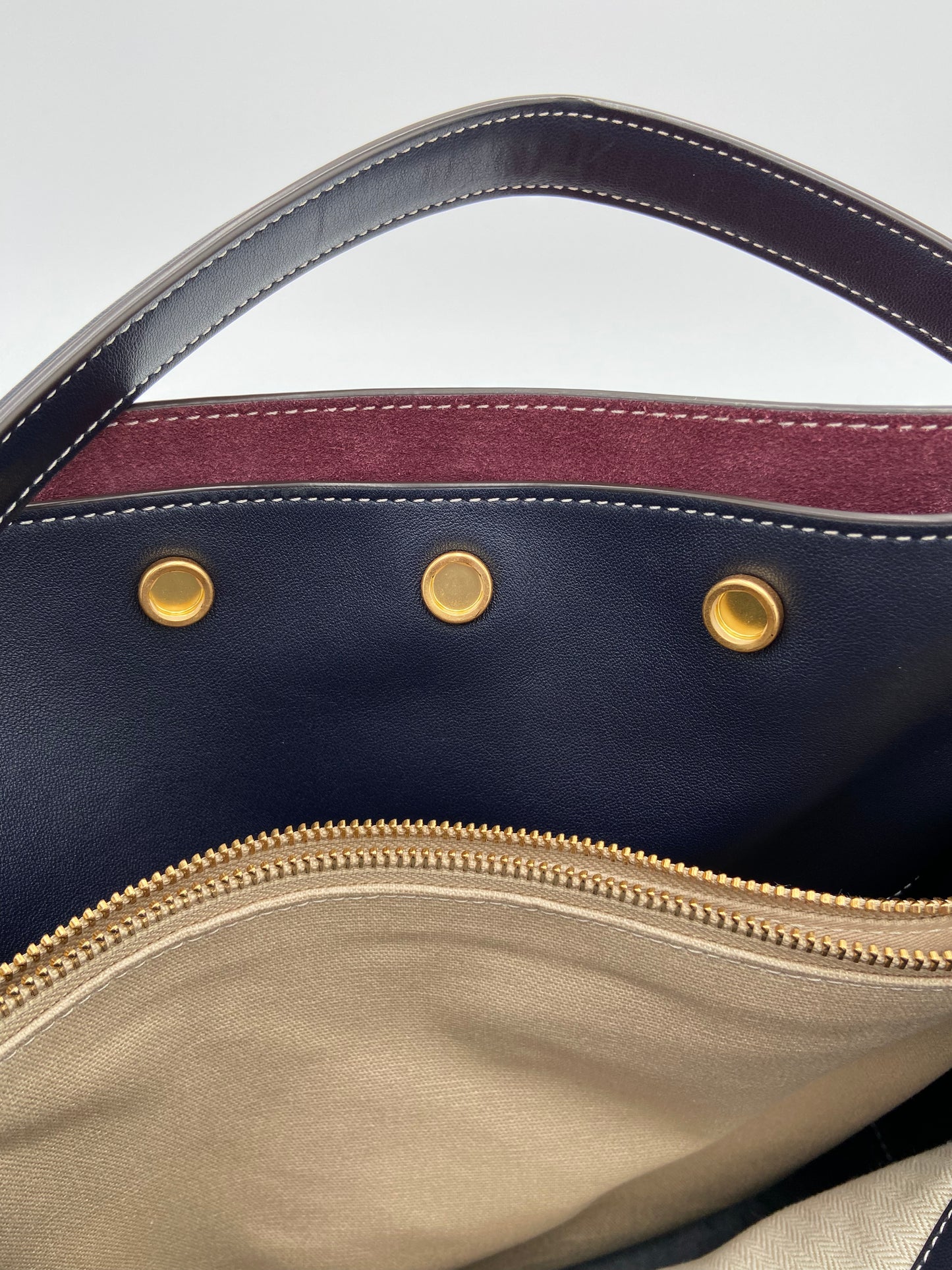 Tory Burch Lee Radziwill Double Bag in Red Apple