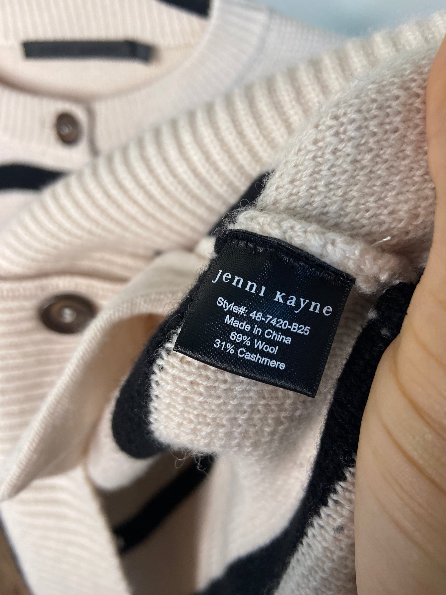 Jenni Kayne Cooper Cashmere Cardigan size XS