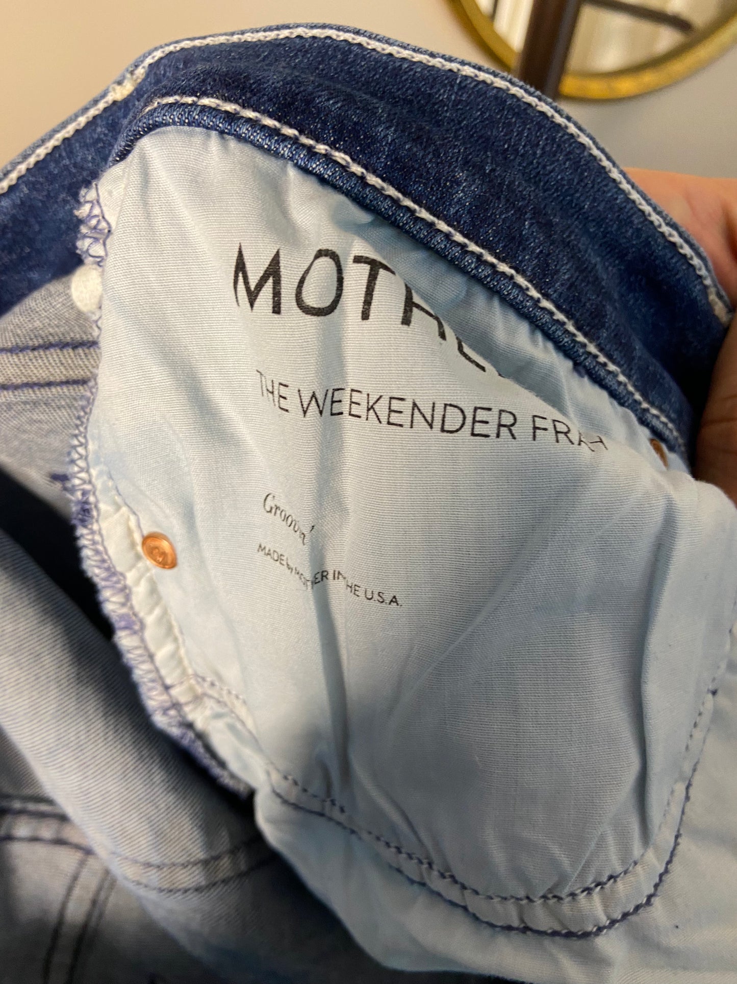 Mother The Weekender Fray Jeans size 30