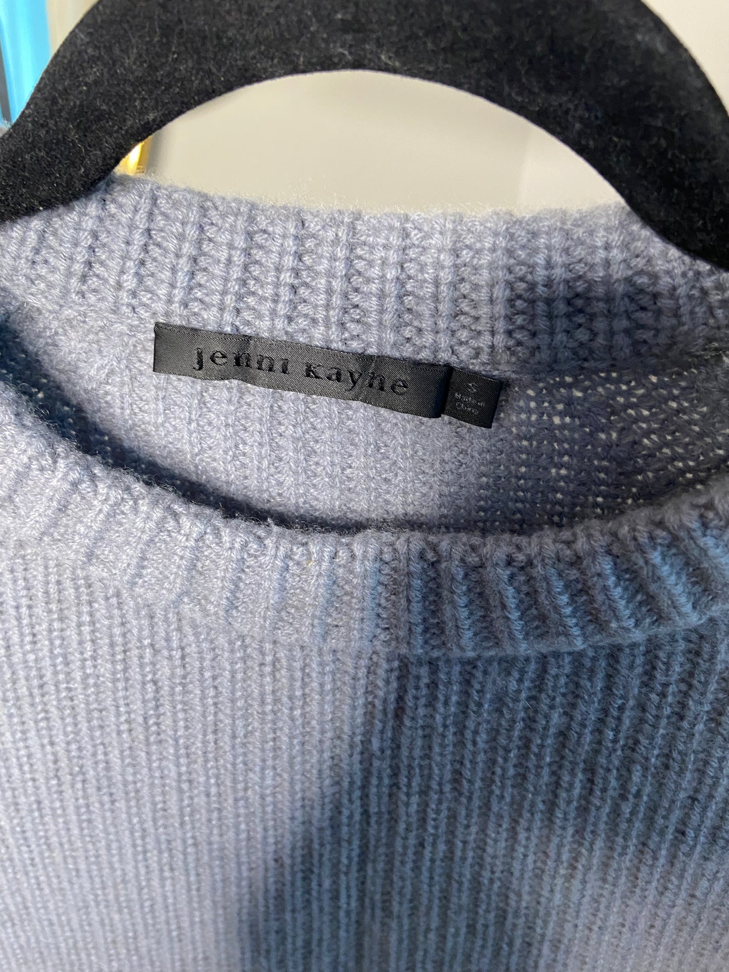 Jenni Kayne Cashmere Fisherman Sweater size S