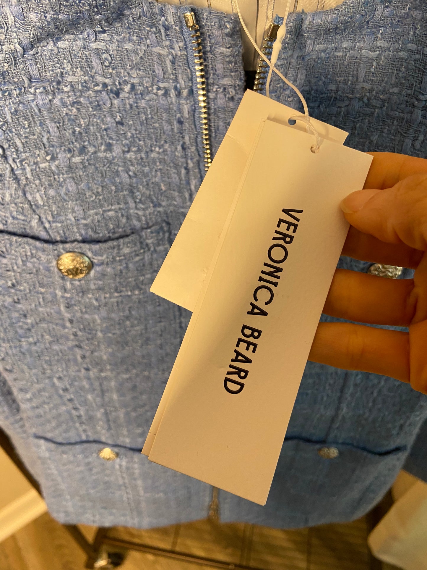 Veronica Beard Agni Dickey Tweed Jacket size 2