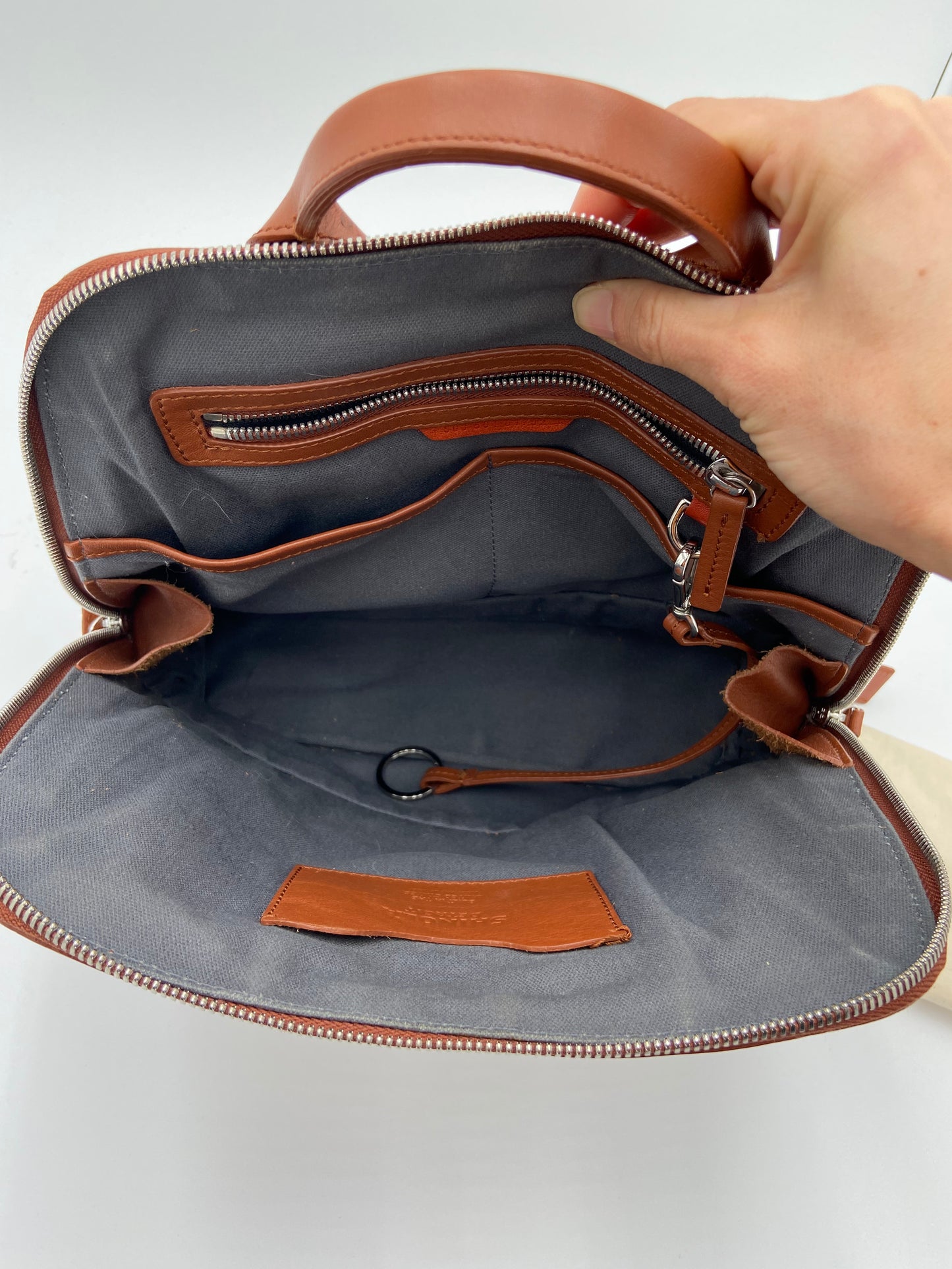 Shinola Mini Zip Backpack