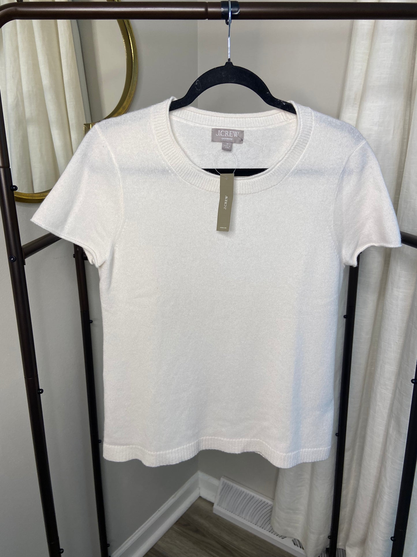 J. Crew Cashmere Relaxed T-Shirt size M