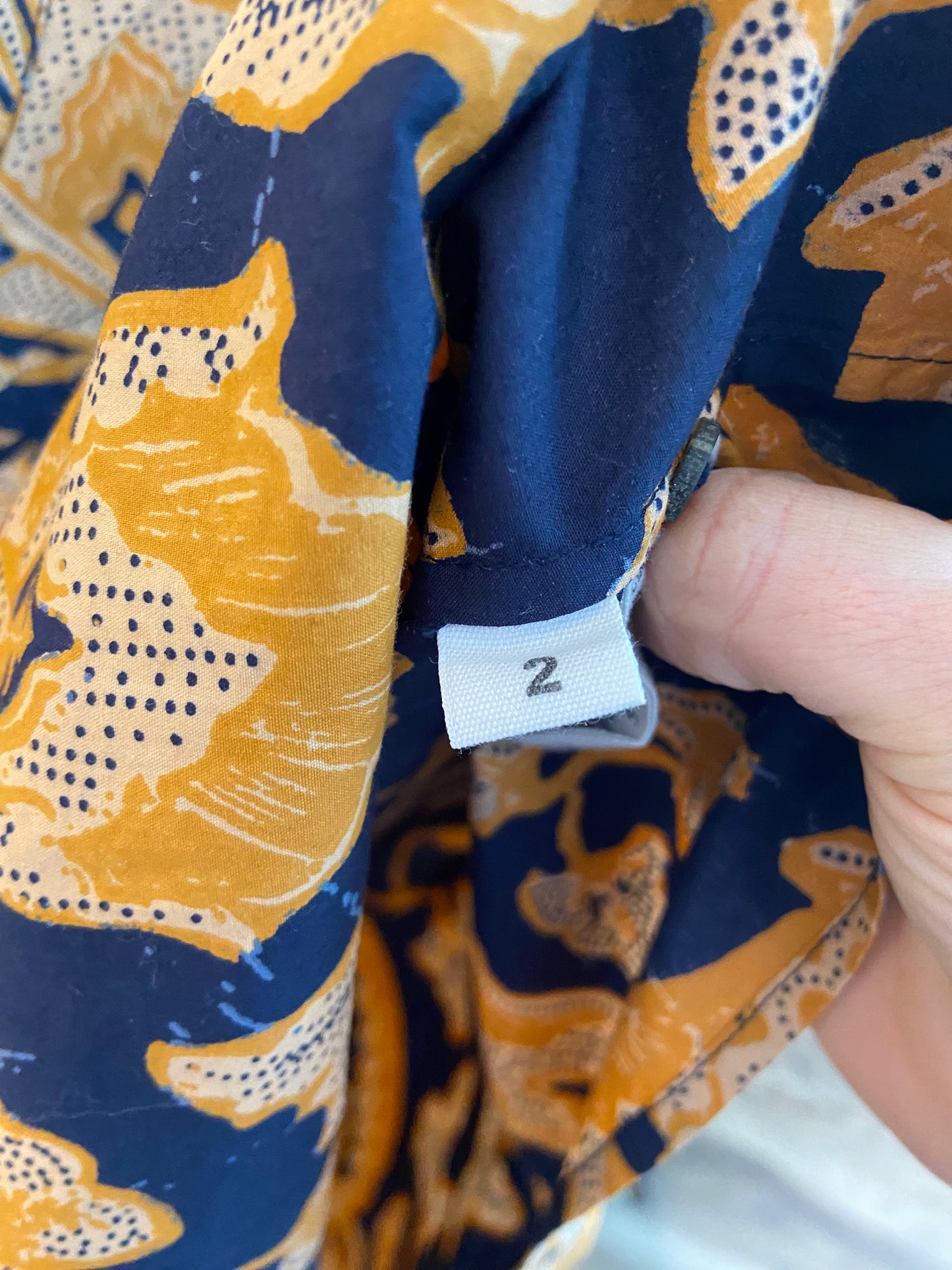 Ulla Johnson Eva Top in Midnight size 2