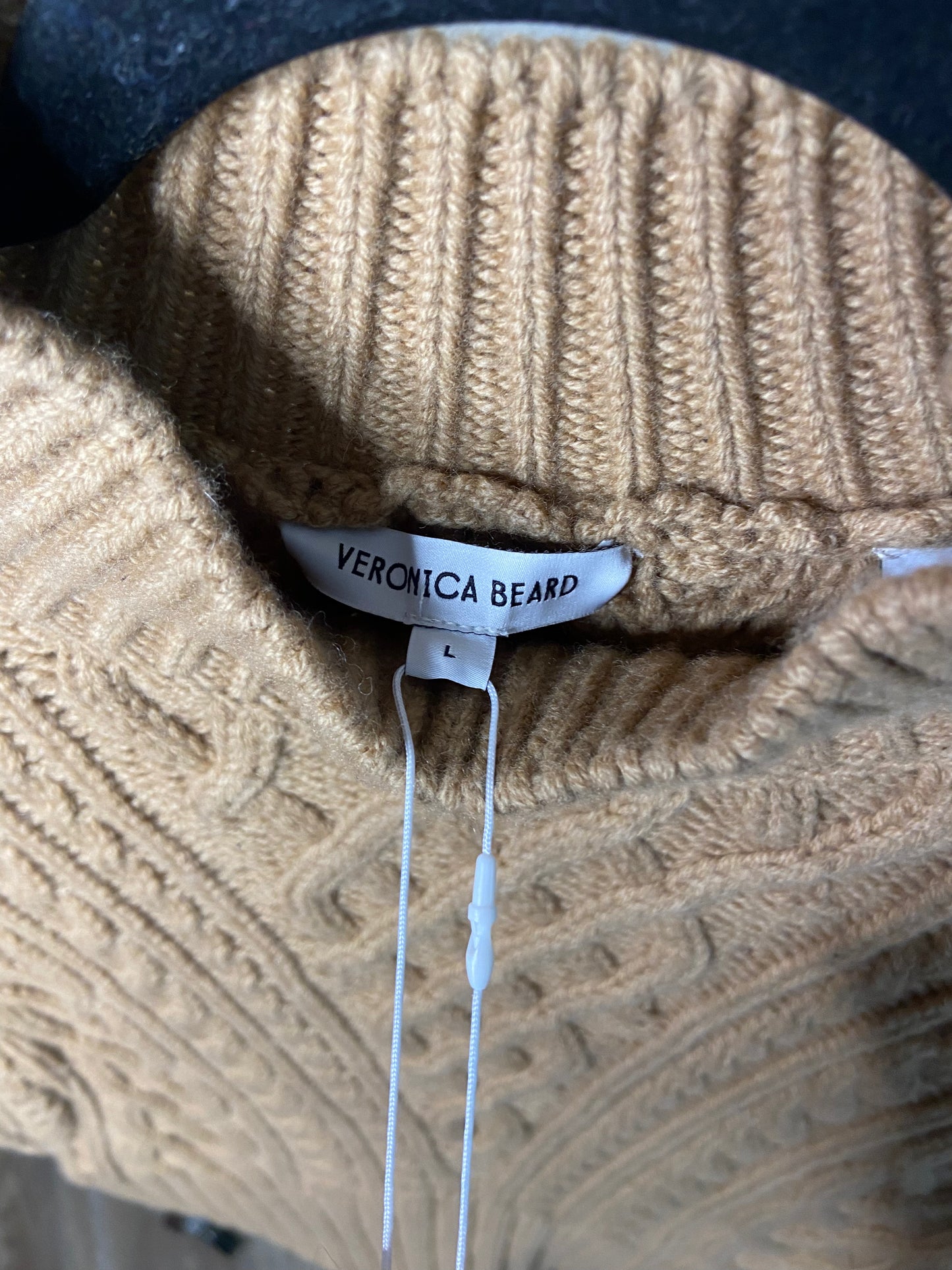 Veronica Beard Colton Knit Vest size L