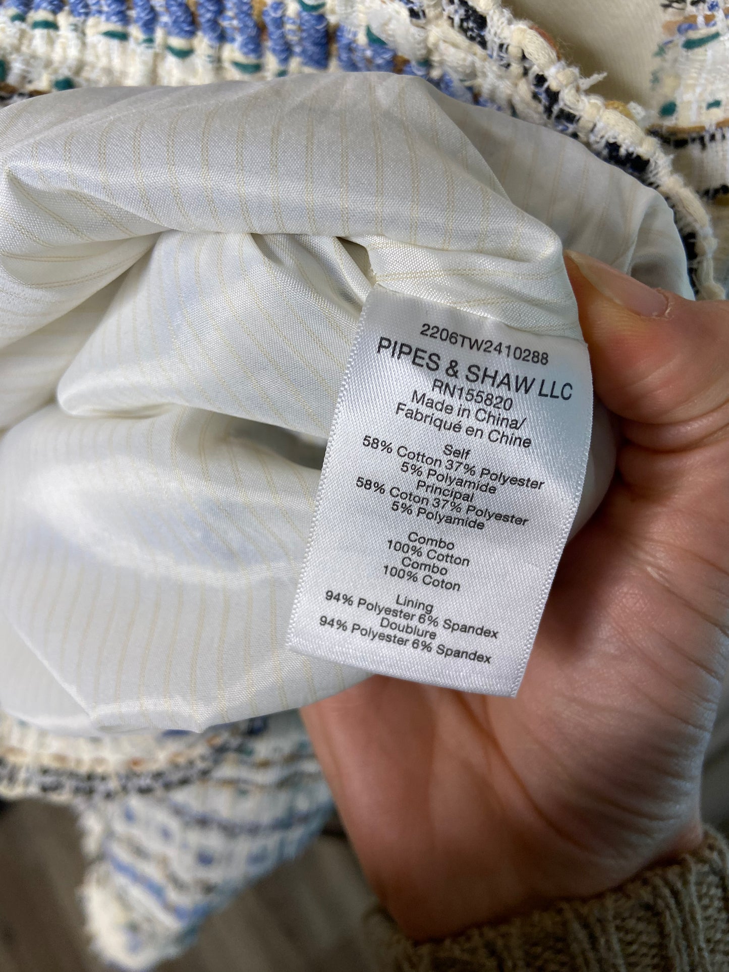 Veronica Beard Darren Tweed Jacket size 6