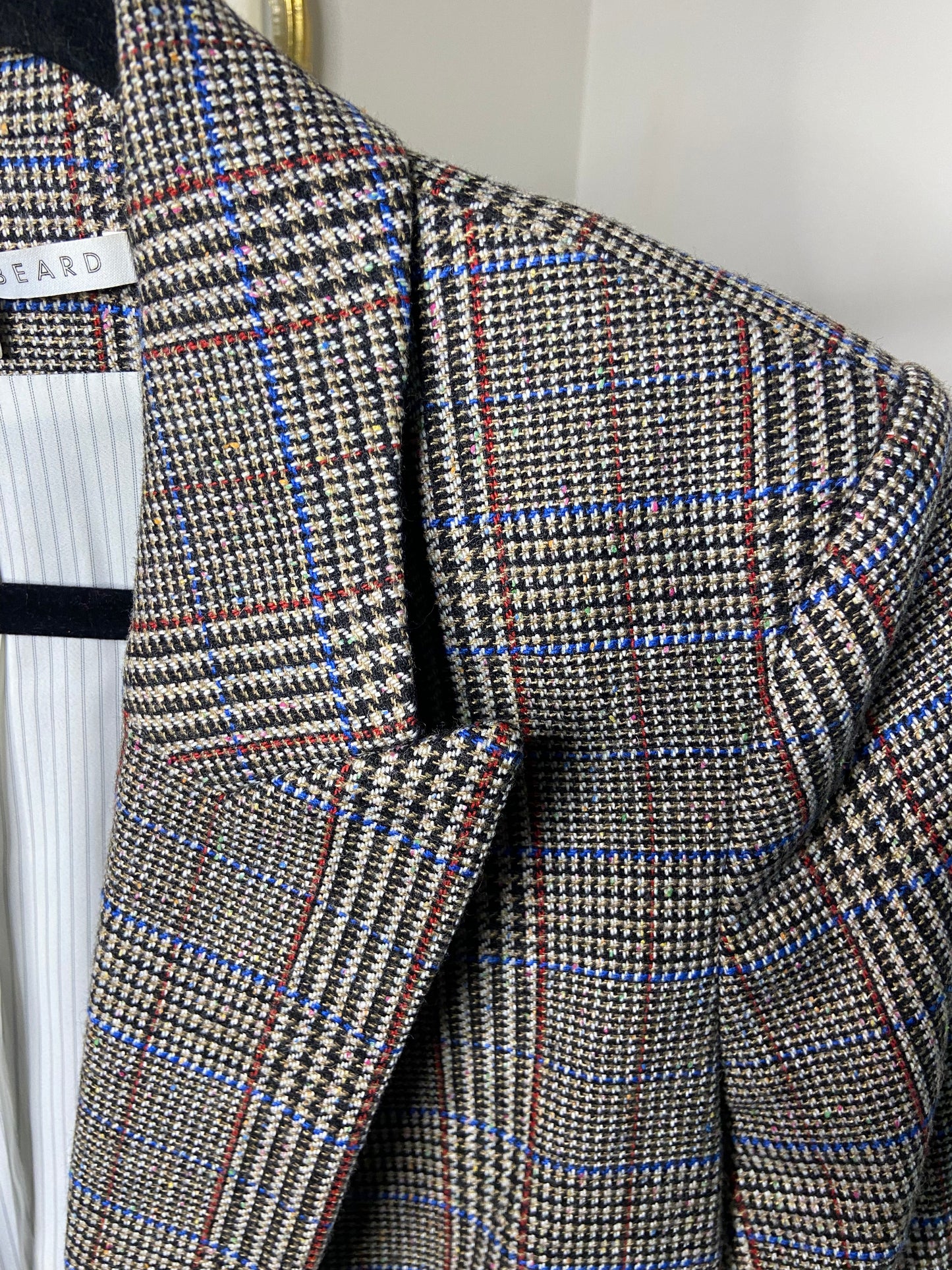 Veronica Beard Beacon Plaid Dickey Blazer size 10