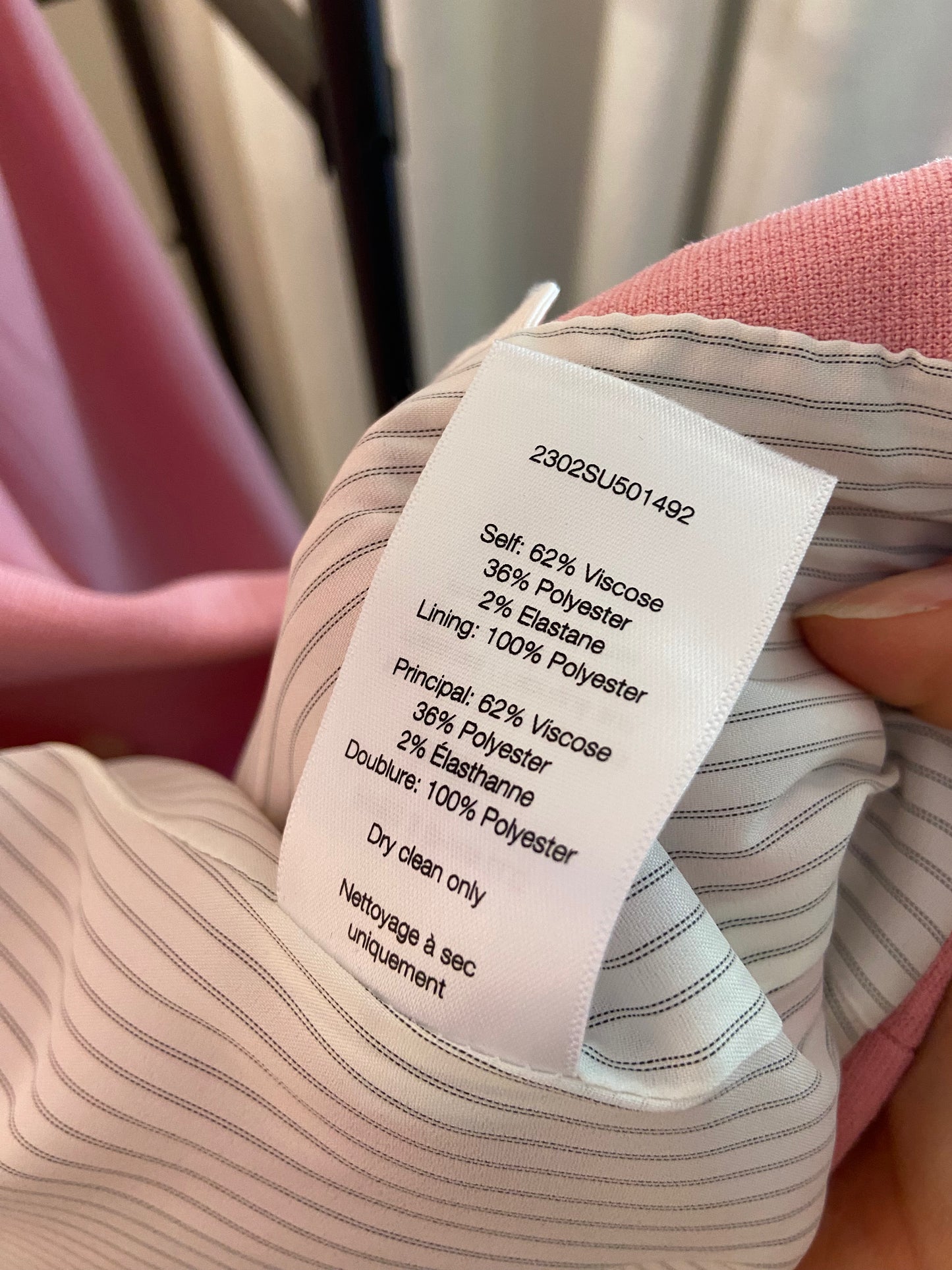 Veronica Beard Miler Dickey Jacket in Peony size 2