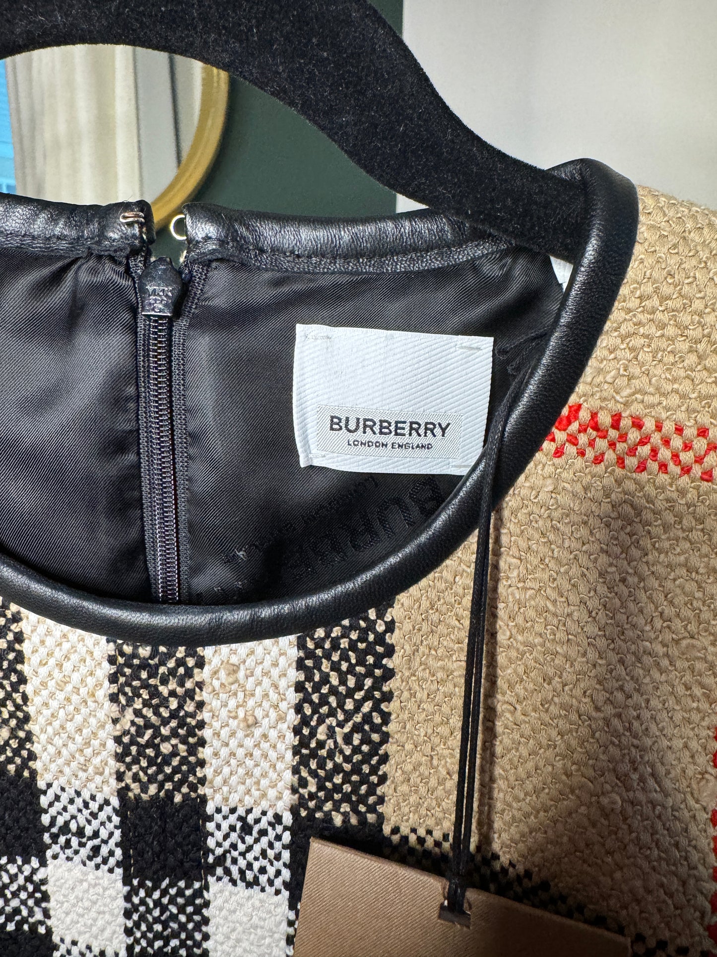 Burberry Macy Check Mini Dress size 4