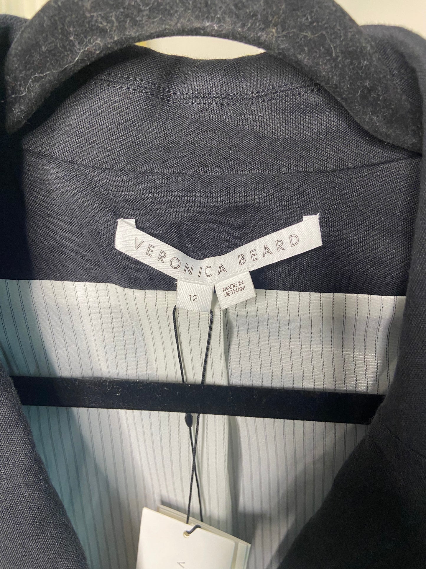 Veronica Beard Aaliyah Linen Blend Dickey Jacket size 12