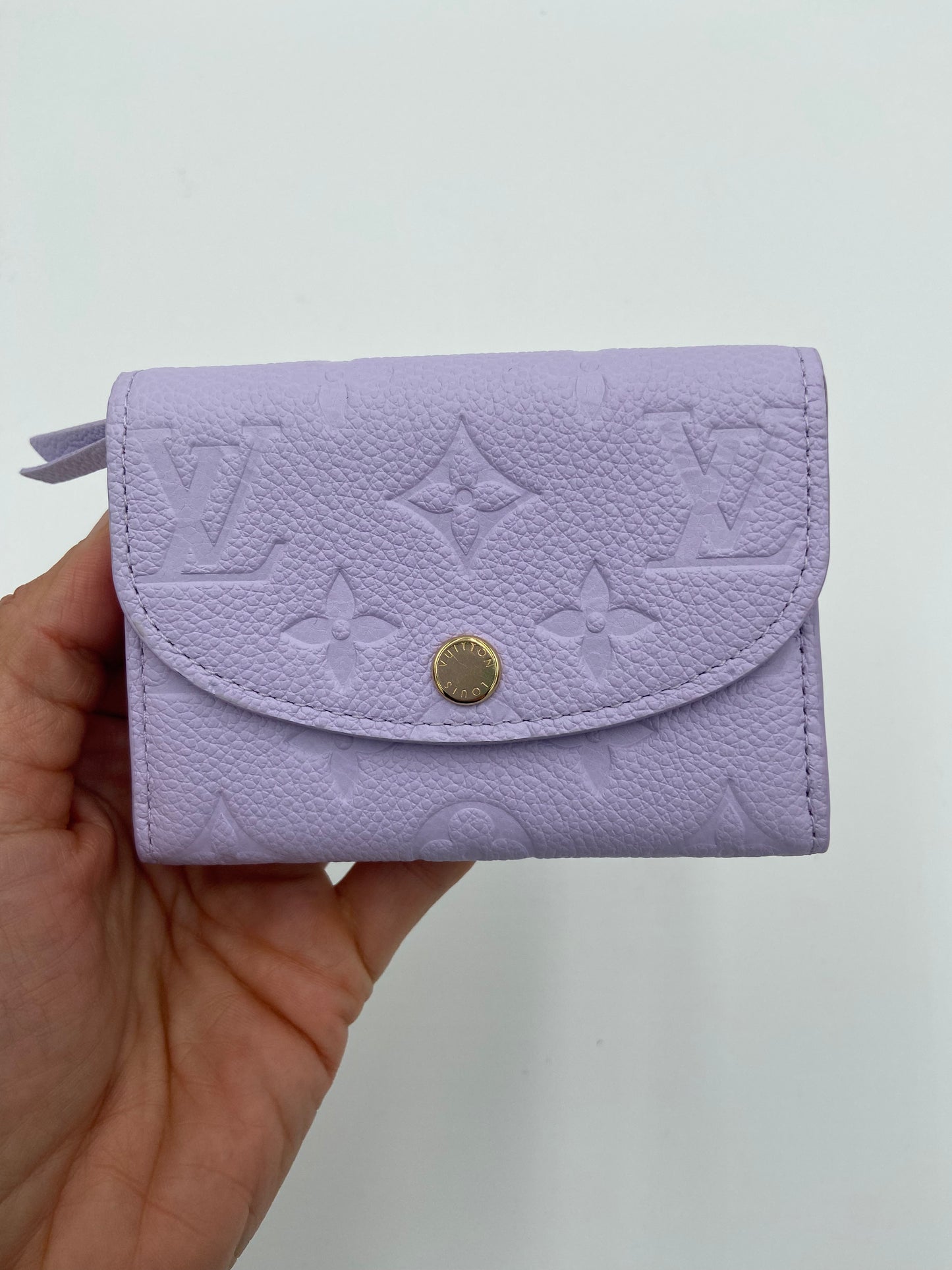 Louis Vuitton Rosalie Coin Purse in Bubble Tea