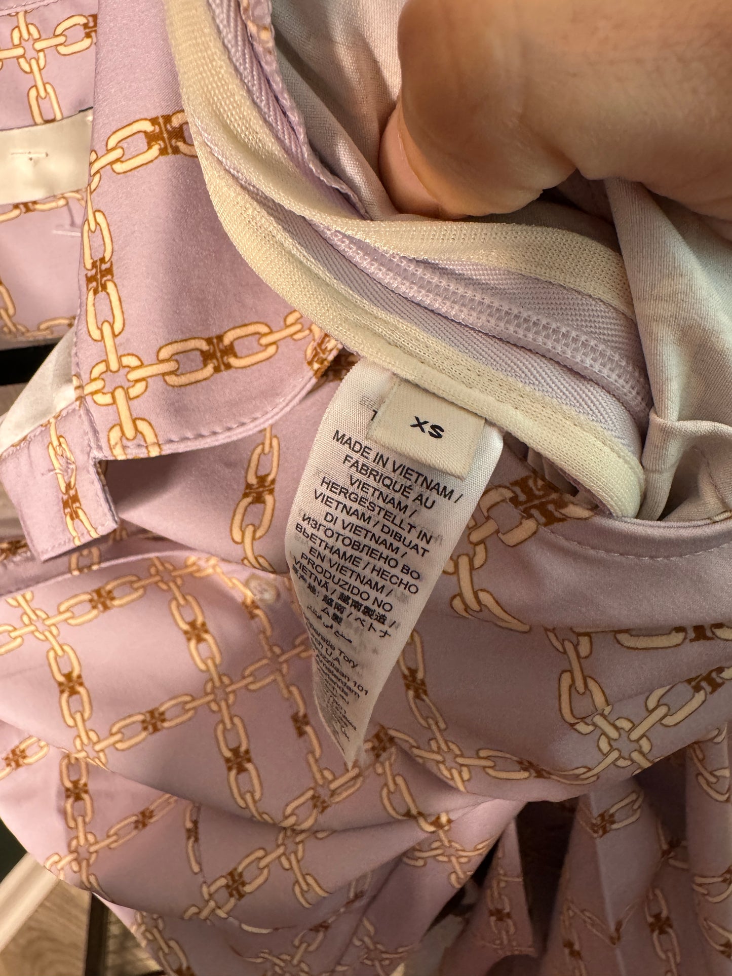 Tory Burch Performance Pleated Dress size XS