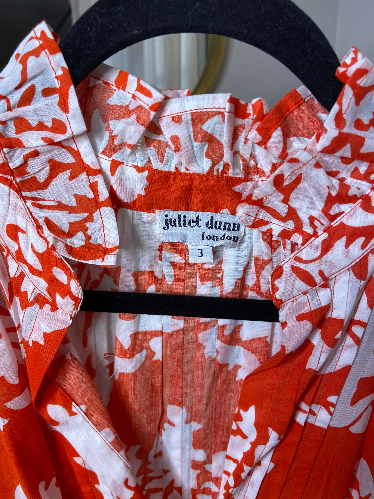 Juliet Dunn Blouson Mini Dress size 3 (8/10)