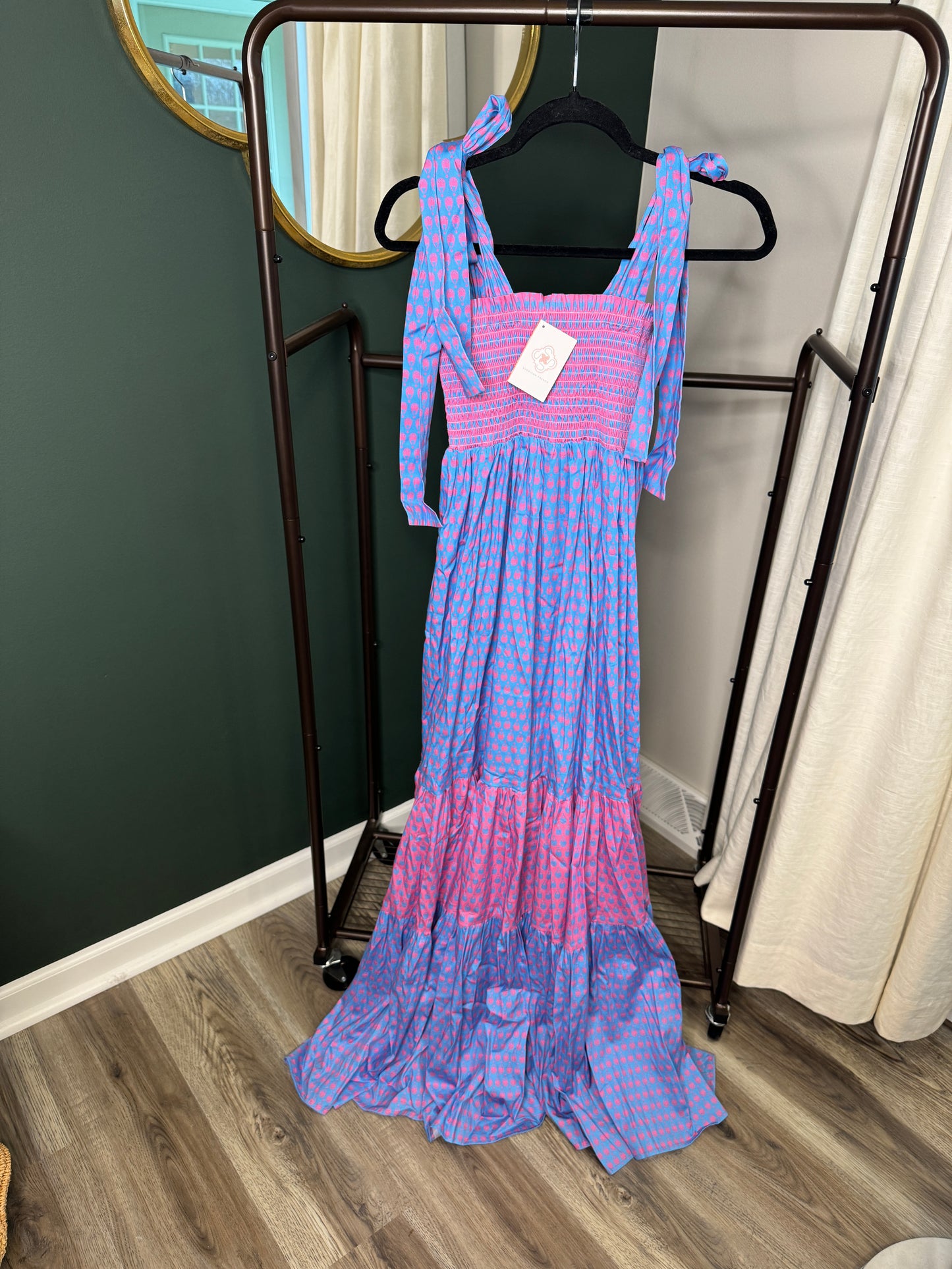 Sheridan French Kelly Maxi Dress size S