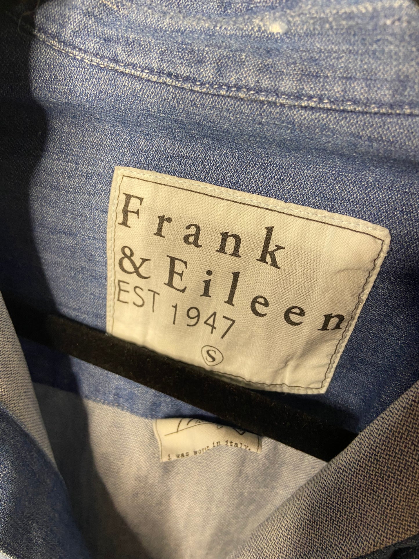 Frank and Eileen Mary Denim Shirt Dress size S