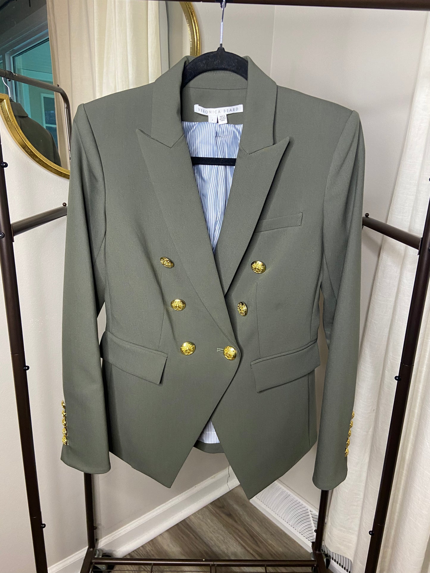 Veronica Beard Miller Dickey Blazer Jacket size 4