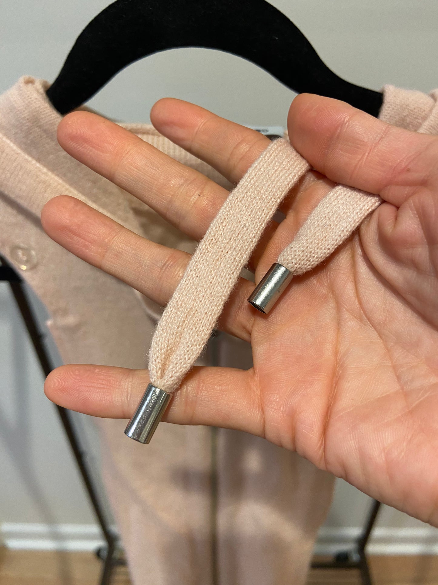 Veronica Beard Cashmere Hoodie Dickey size 00-14