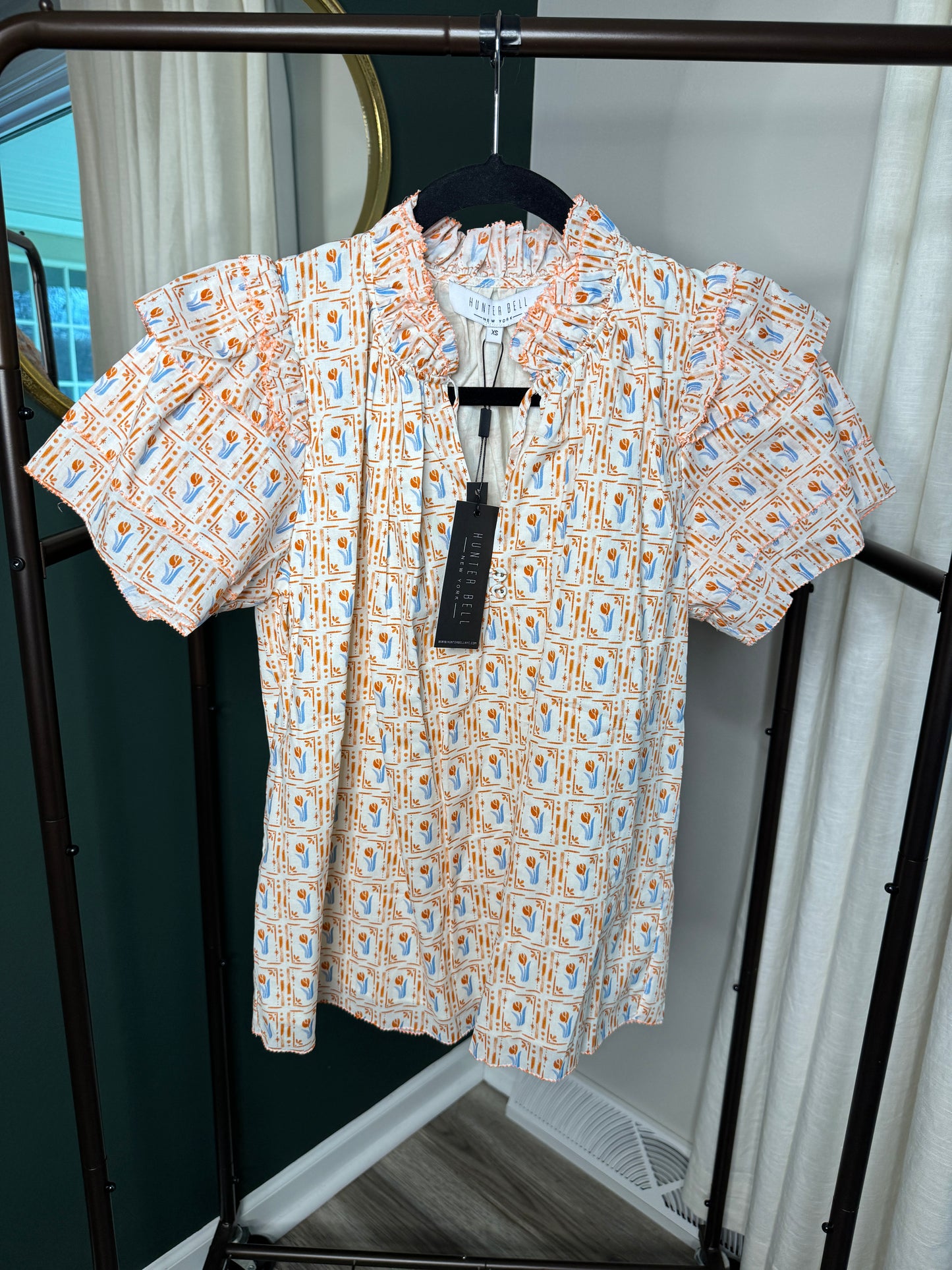 Hunter Bell Millie Top in Tulip size XS