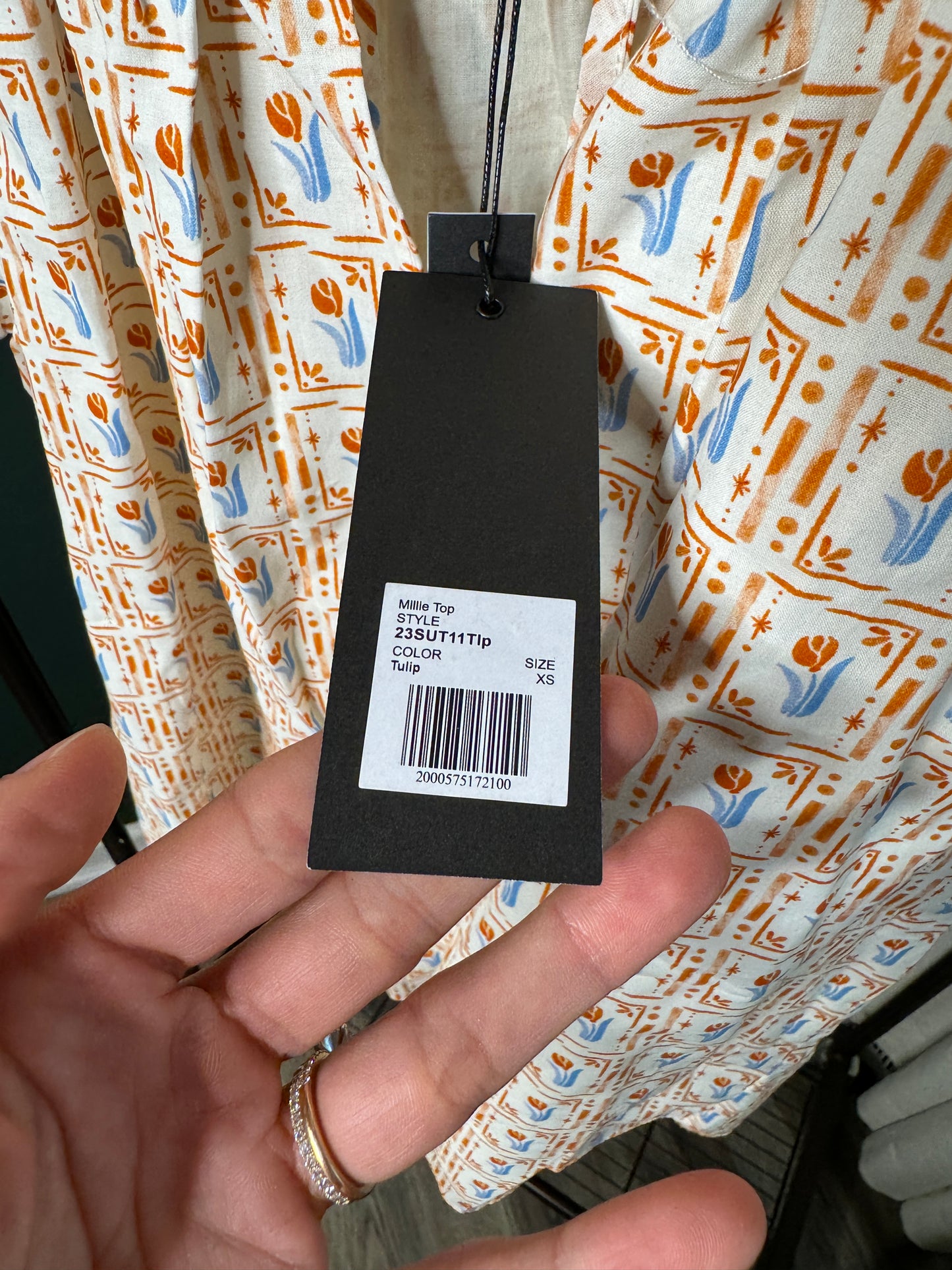 Hunter Bell Millie Top in Tulip size XS