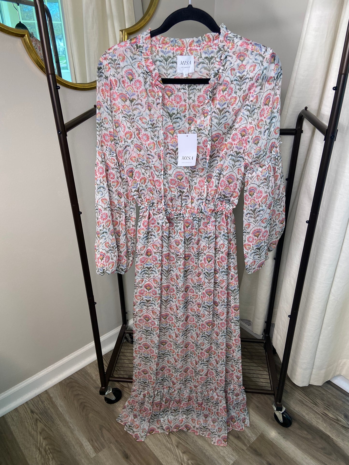 Misa Los Angeles Amata Maxi Dress size S