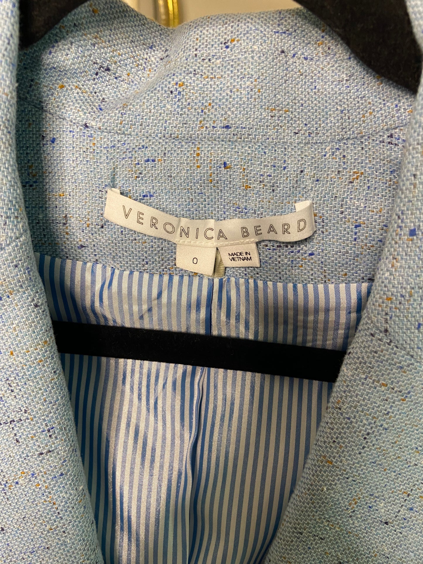 Veronica Beard Gaya Tweed Dickey Jacket size 2