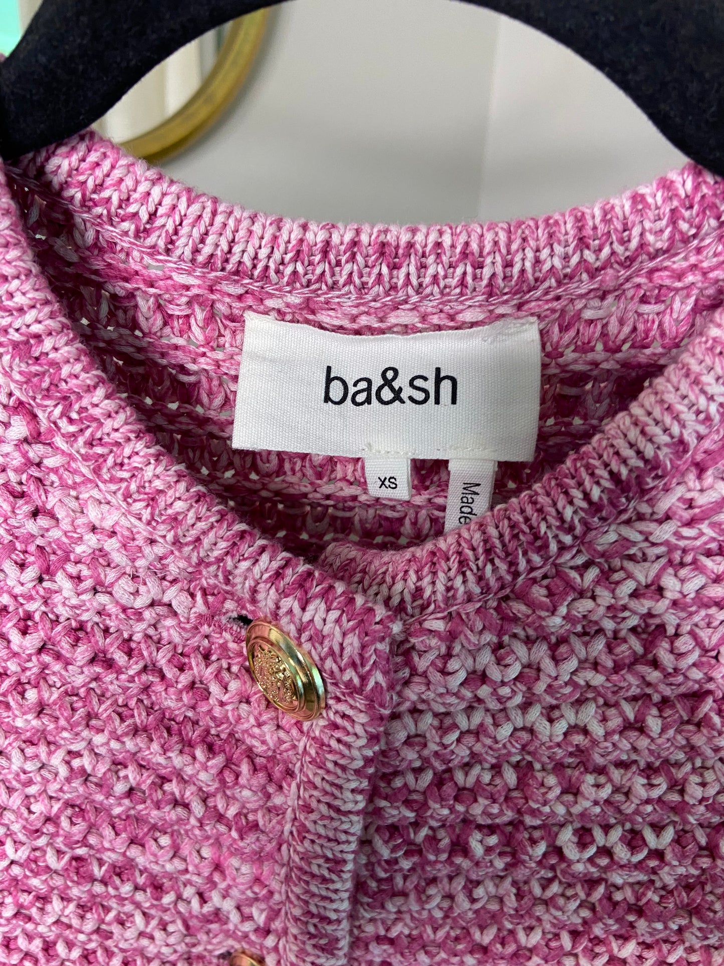 Ba&sh Lady Cardigan Jacket size XS