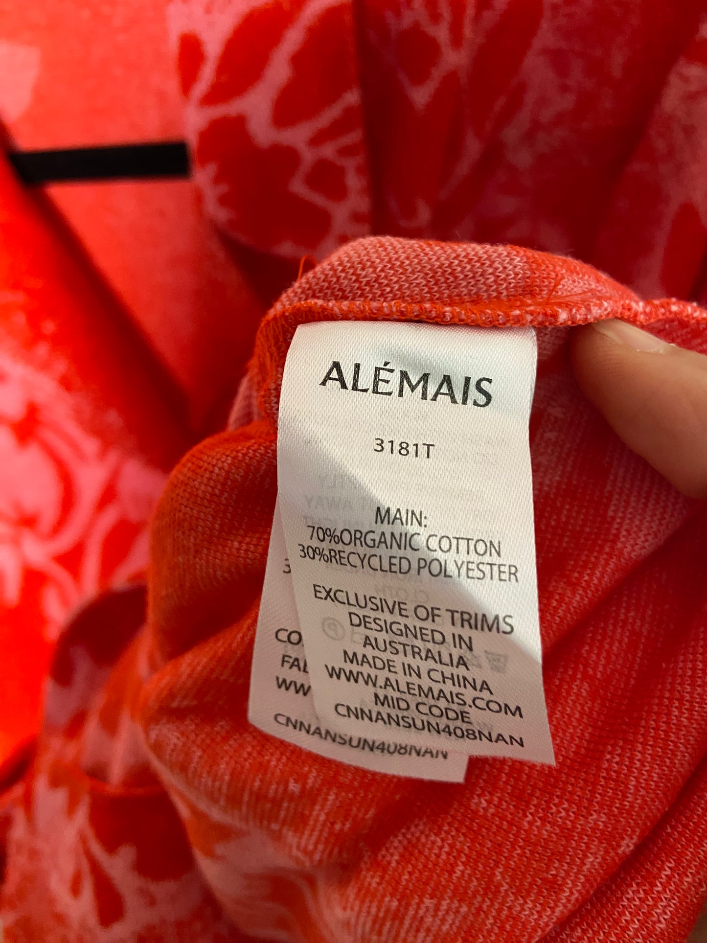 Alemais Martha Terry Skirt and Top Set size US 2/4