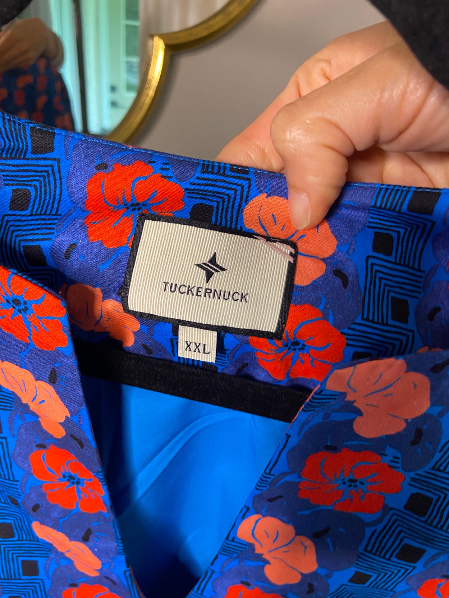 Tuckernuck Retro Floral Izzie Dress size XXL