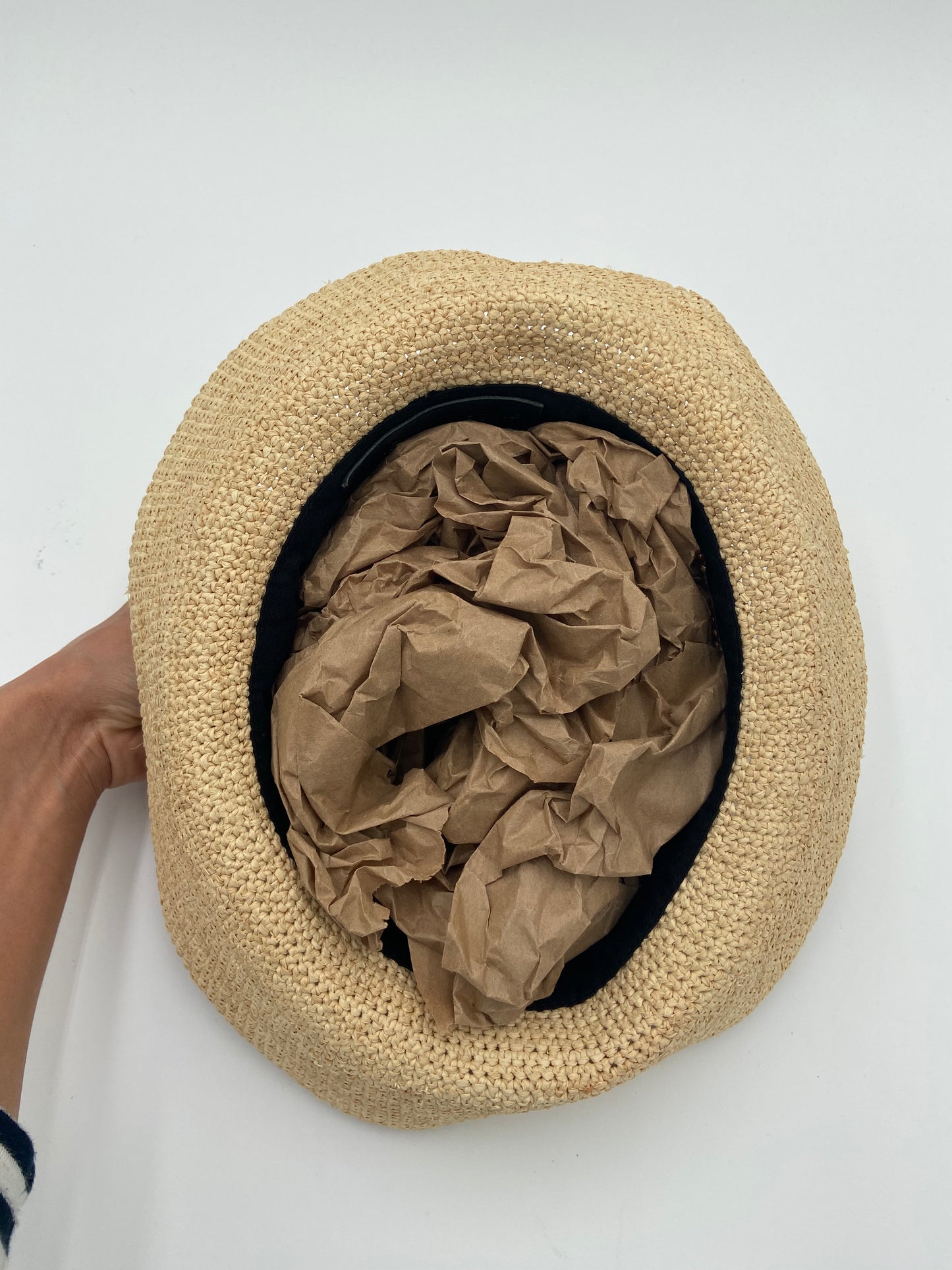 Janessa Leone Straw Felix Hat size M
