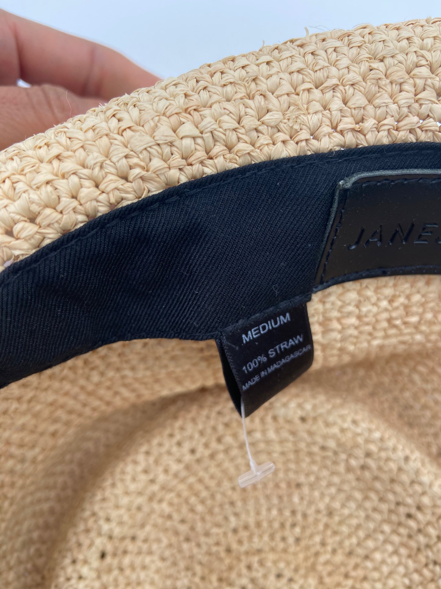 Janessa Leone Straw Felix Hat size M