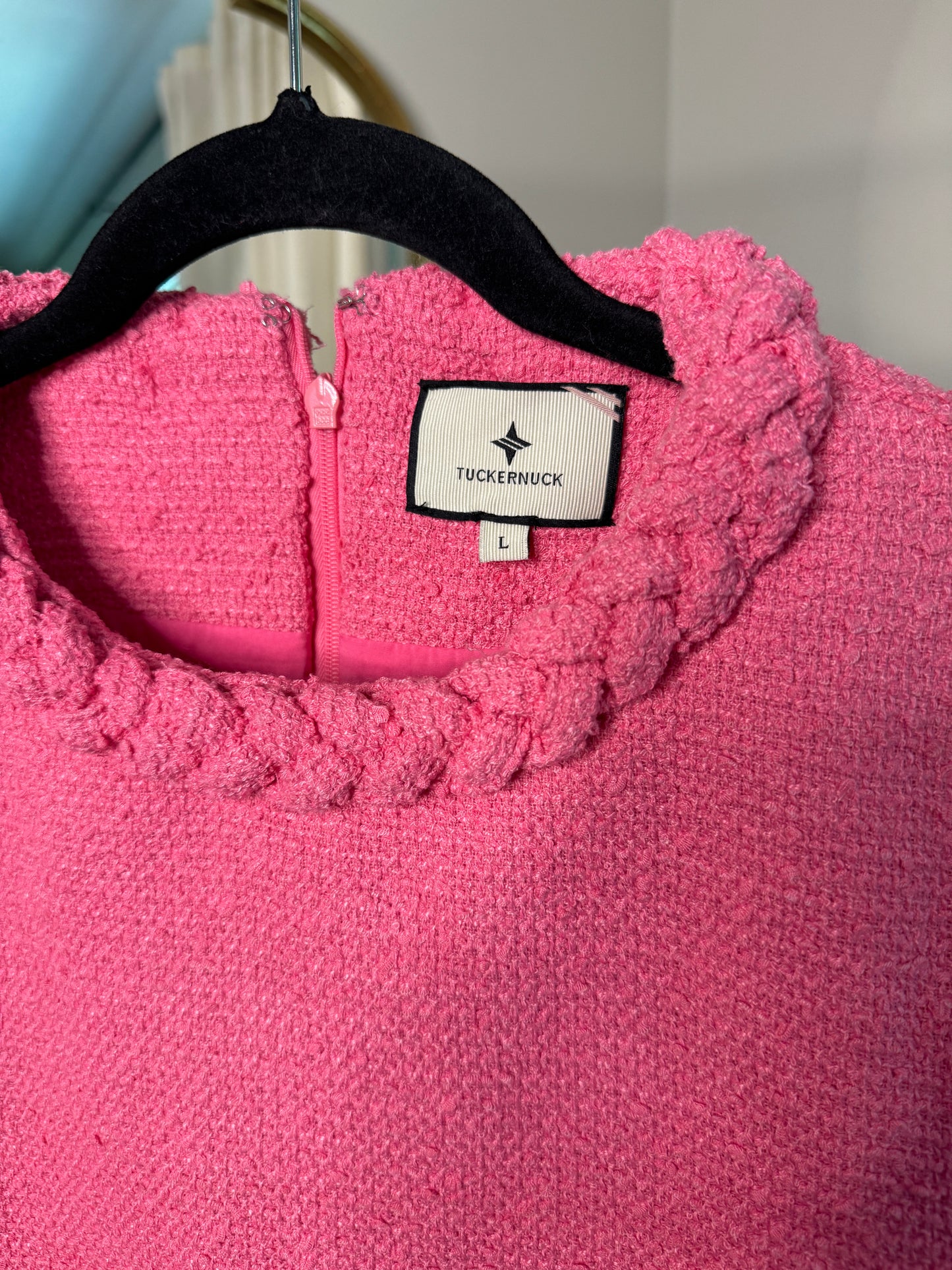 Tuckernuck Tweed Jackie Mini Dress size L