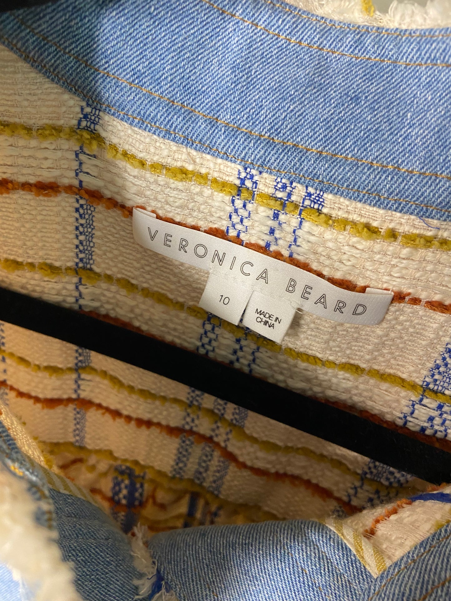 Veronica Beard Nilaja Tweed Jacket size 10