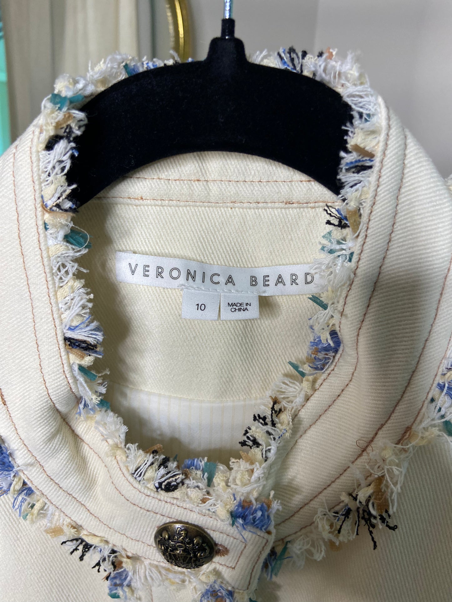 Veronica Beard Darren Tweed Jacket size 10